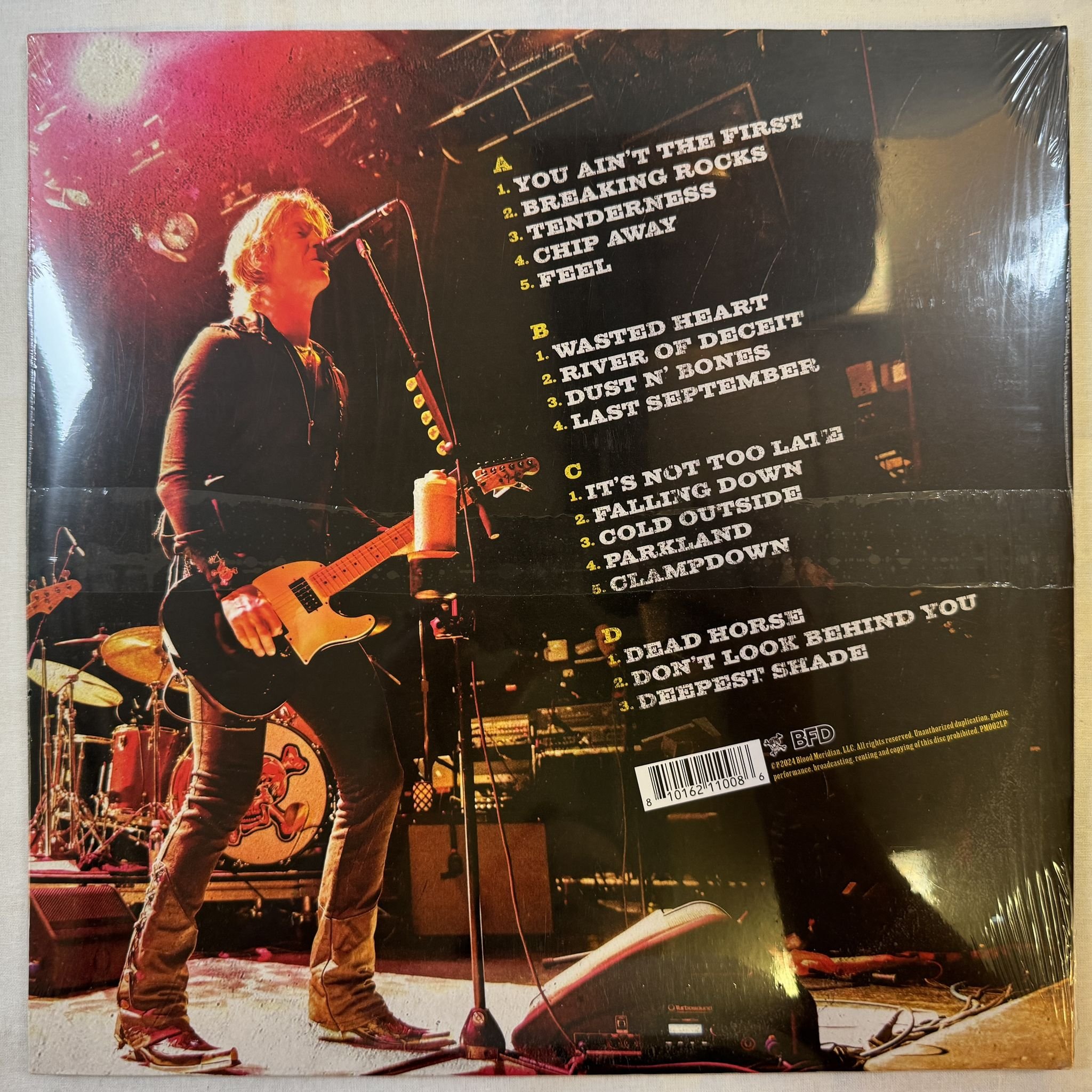 Omslagsbild för skivan DUFF MCKAGAN tenderness live in Los Angeles 2XLP -2024 BFD – PM002LP
