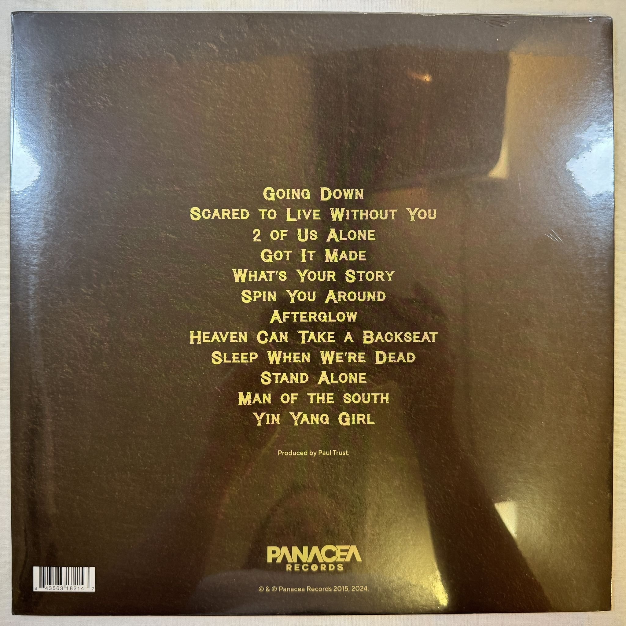 Omslagsbild för skivan MORGAN WALLEN stan alone LP -2024 Panacea Records