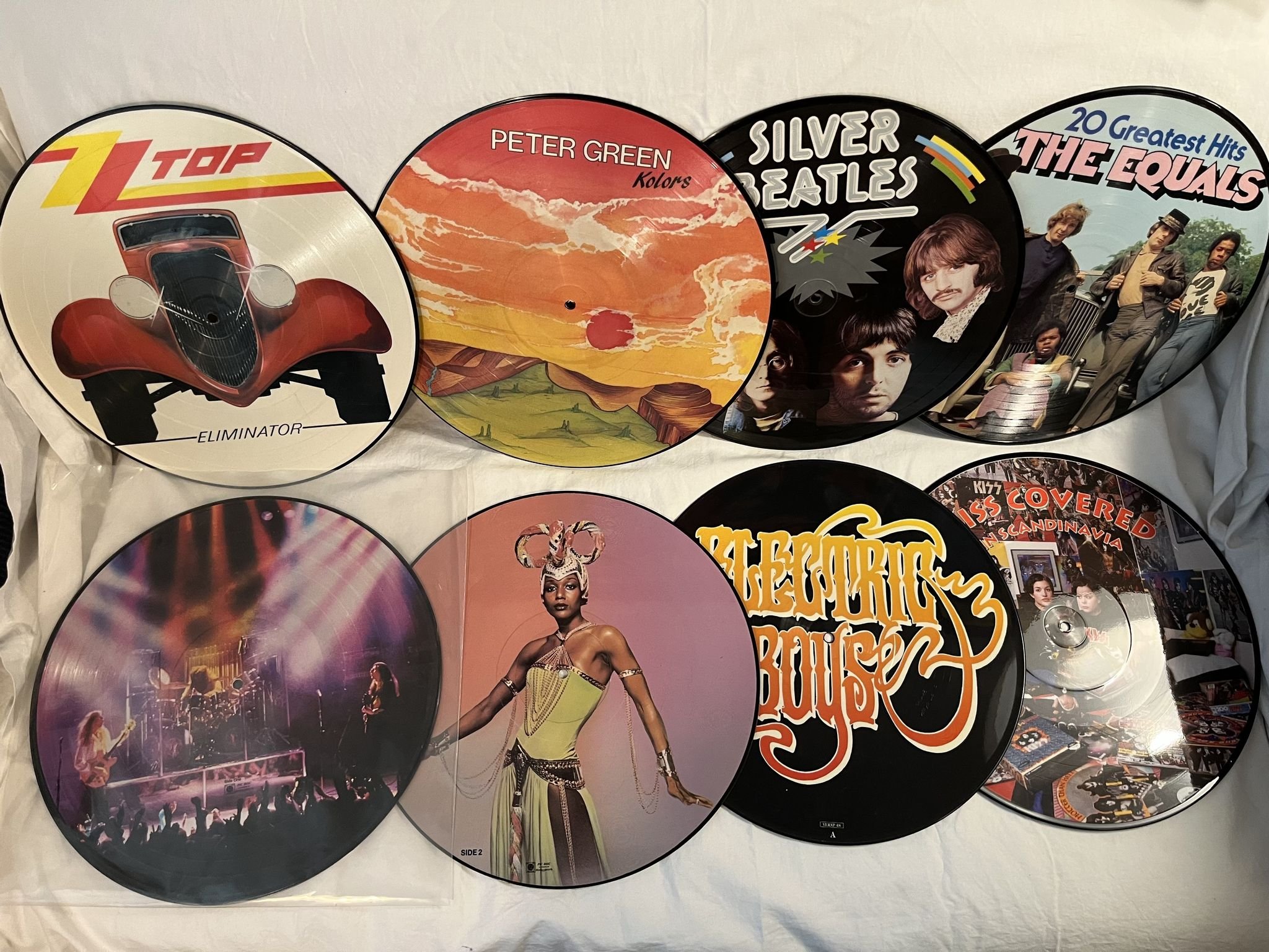 Omslagsbild för skivan 33 stycken Picture discs från Hot Records väggar / Lot 1
