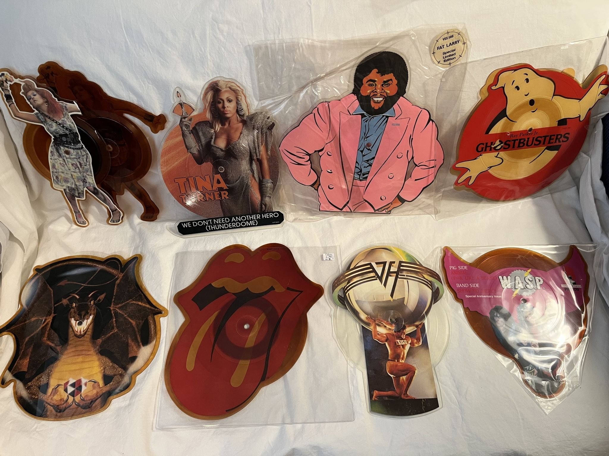 Omslagsbild för skivan 39 stycken Picture discs från Hot Records väggar / Lot 2