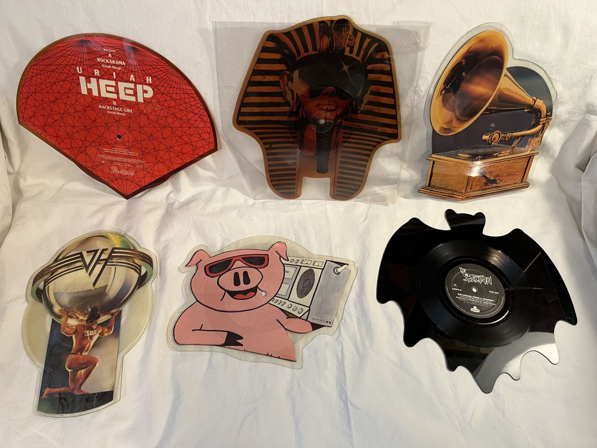 Omslagsbild för skivan 39 stycken Picture discs från Hot Records väggar / Lot 2