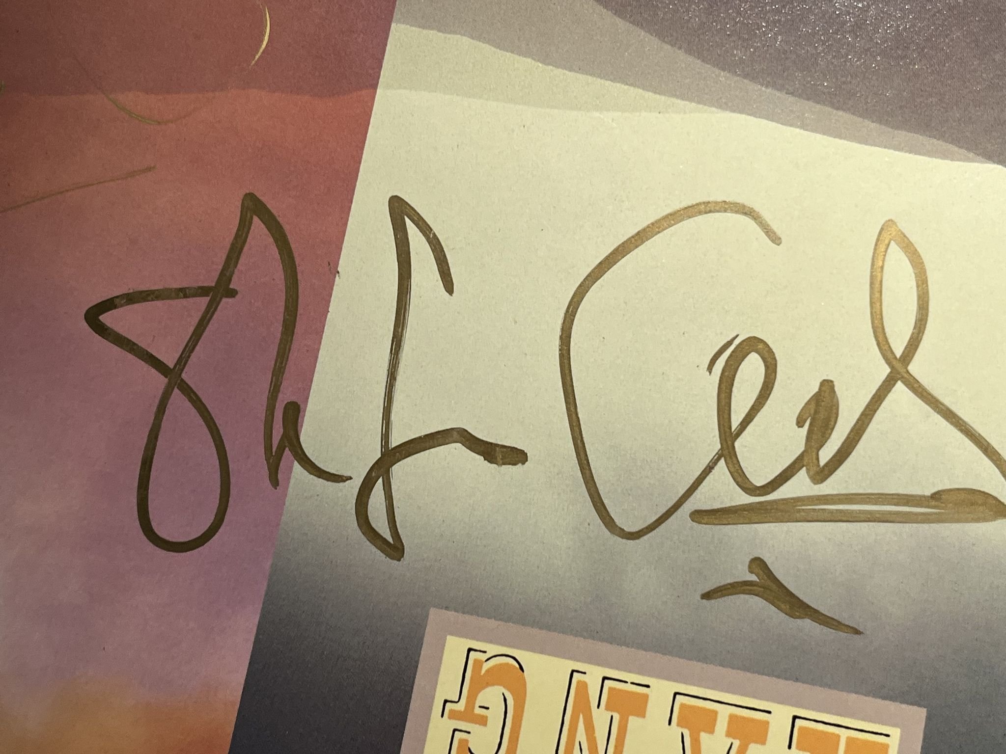 Omslagsbild för skivan The Men They Couldn't Hang – How Green Is The Valley LP -87 MCA * Signed Cover