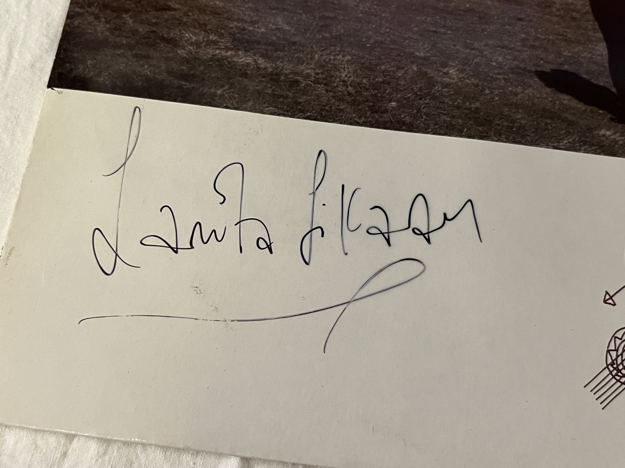 Omslagsbild för skivan TANITA TIKARAM ancient heart LP -88 WEA 243877-1 ** Signed Cover **