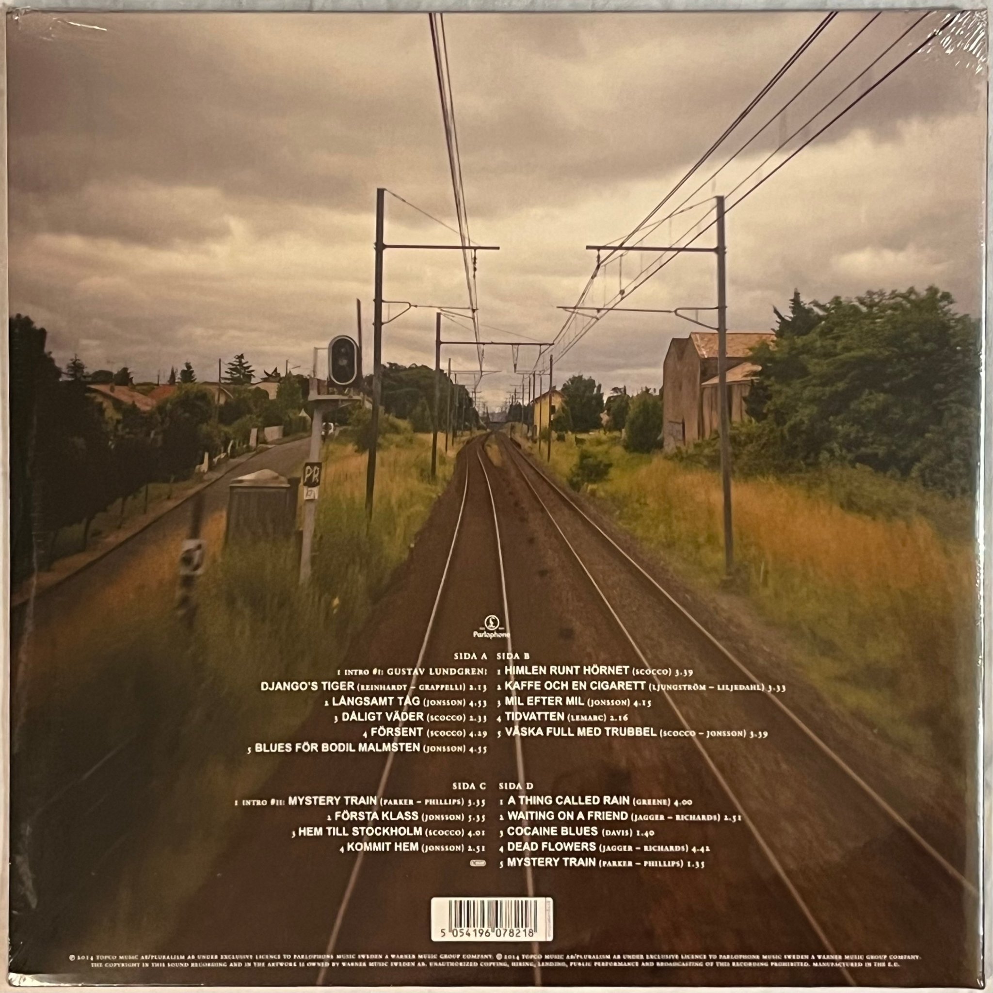 Omslagsbild för skivan MAURO & PLURA Mauros & Pluras Tågluff 2xLP 2014 PARLOPHONE *** RARE & SEALED ***