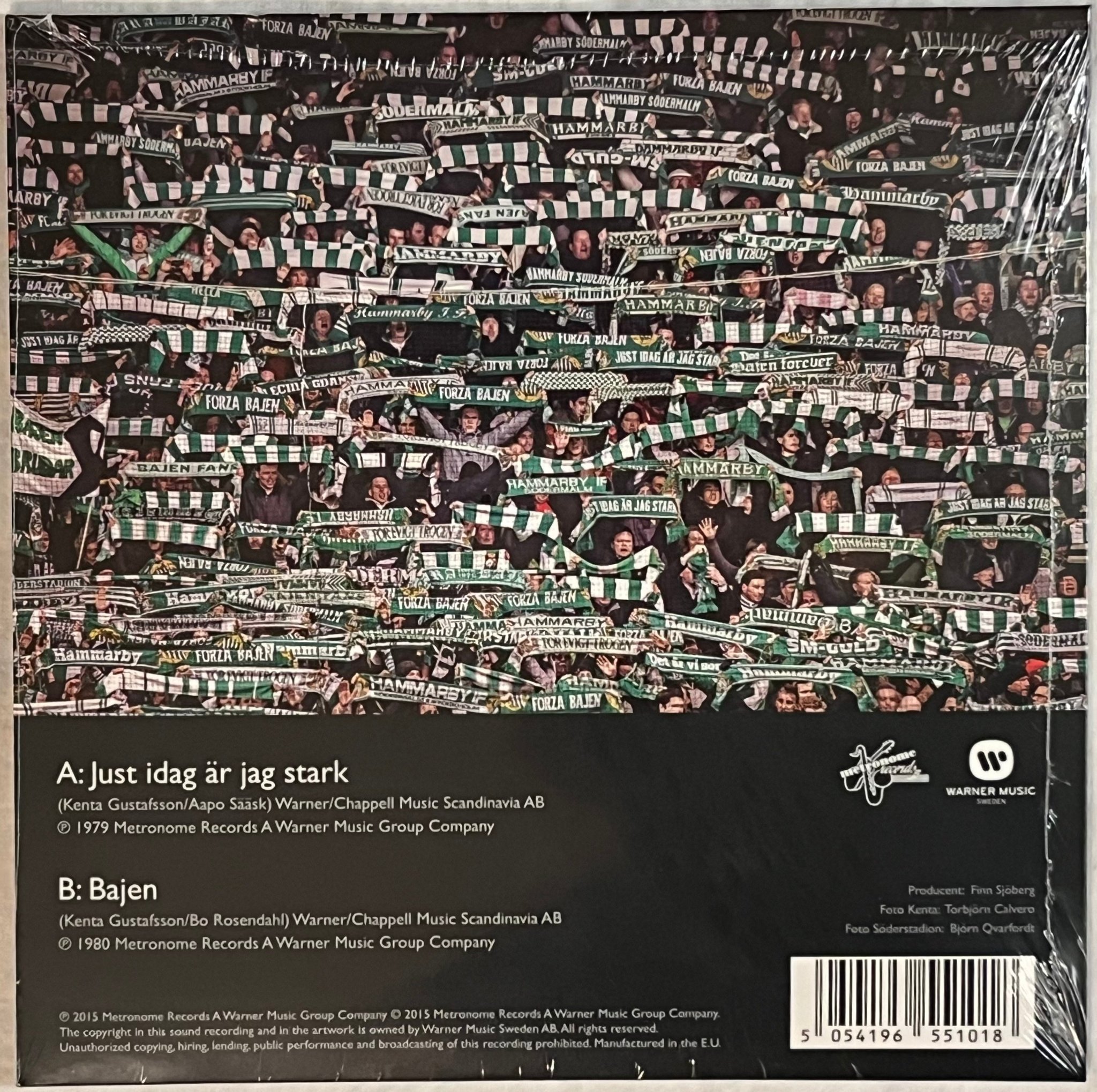 Omslagsbild för skivan KENTA Just Idag Är Jag Stark 7" 2015 metronome 5054196551018 *** SEALED ***