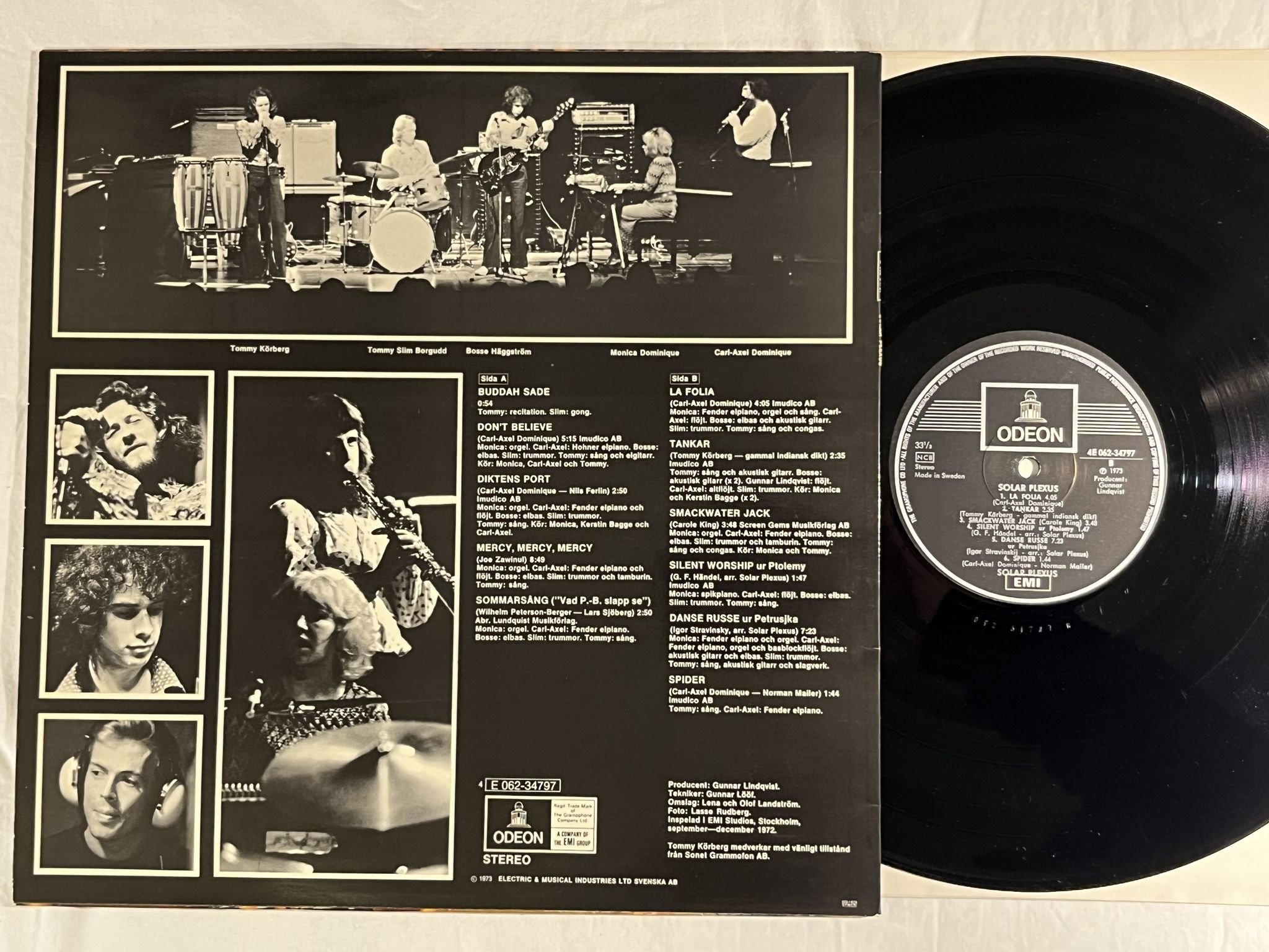 Omslagsbild för skivan SOLAR PLEXUS Solar Plexus 2 LP -73 Swe ODEON 4E 062-34797