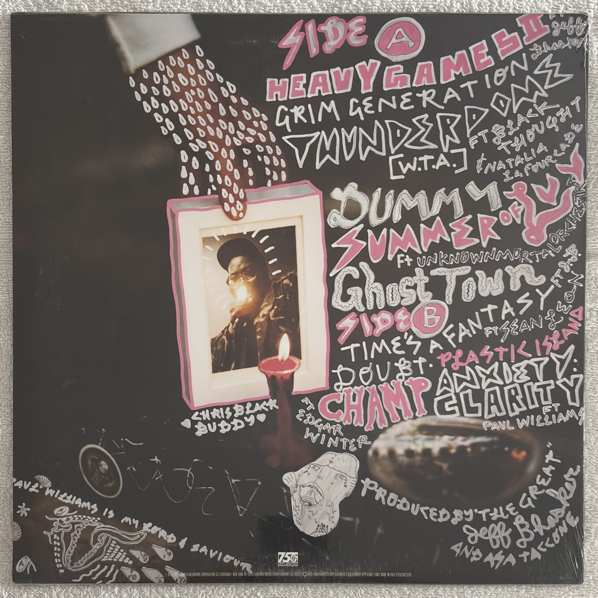 Omslagsbild för skivan PORTUGAL. THE MAN Chris Black Changed My Life LP Atlantic 075678623240