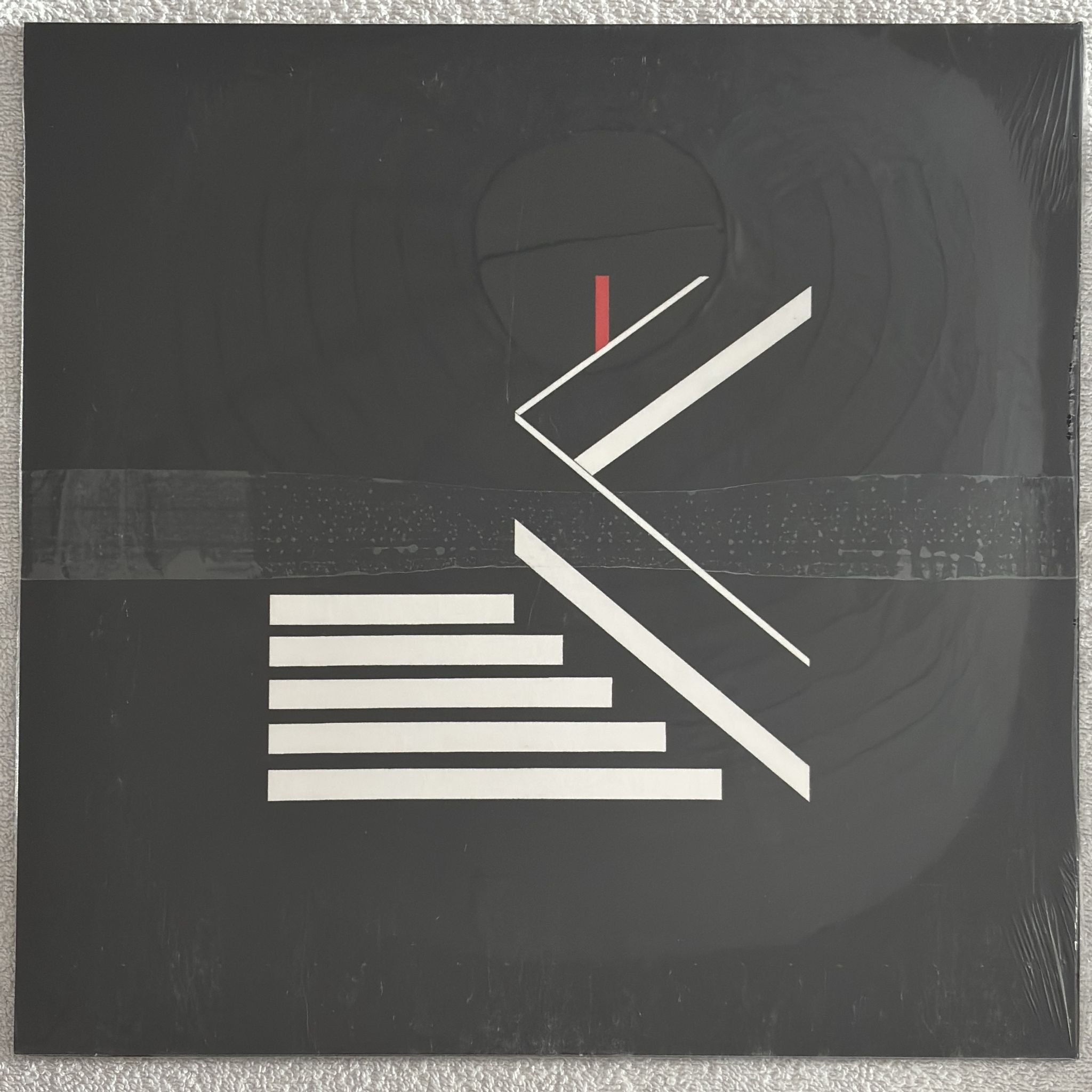 Omslagsbild för skivan OMD Bauhaus Staircase Instrumentals LP White Noise 100LP149