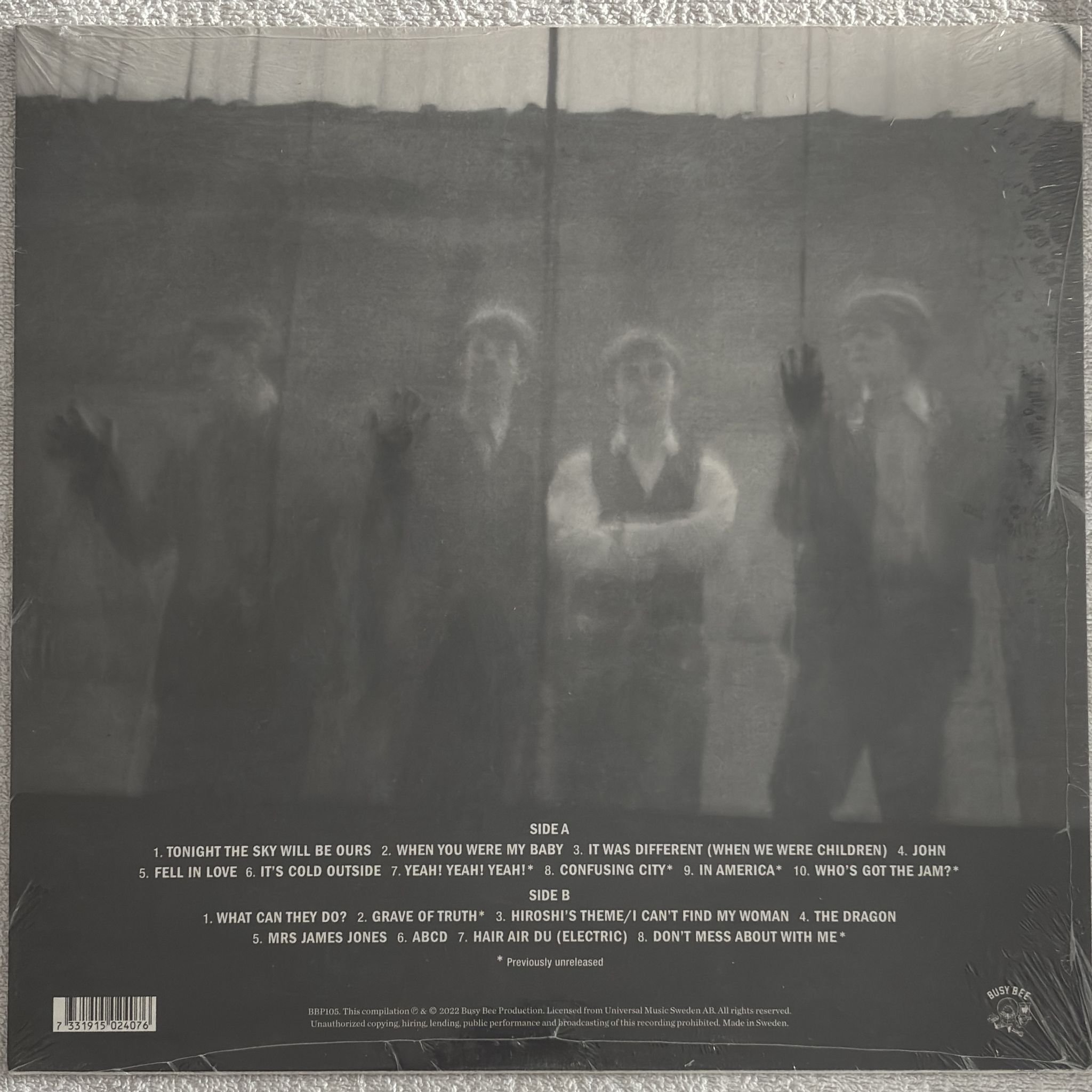 Omslagsbild för skivan THE VERTEX Yeah! Yeah! Yeah! LP Busy Bee Production BBP105