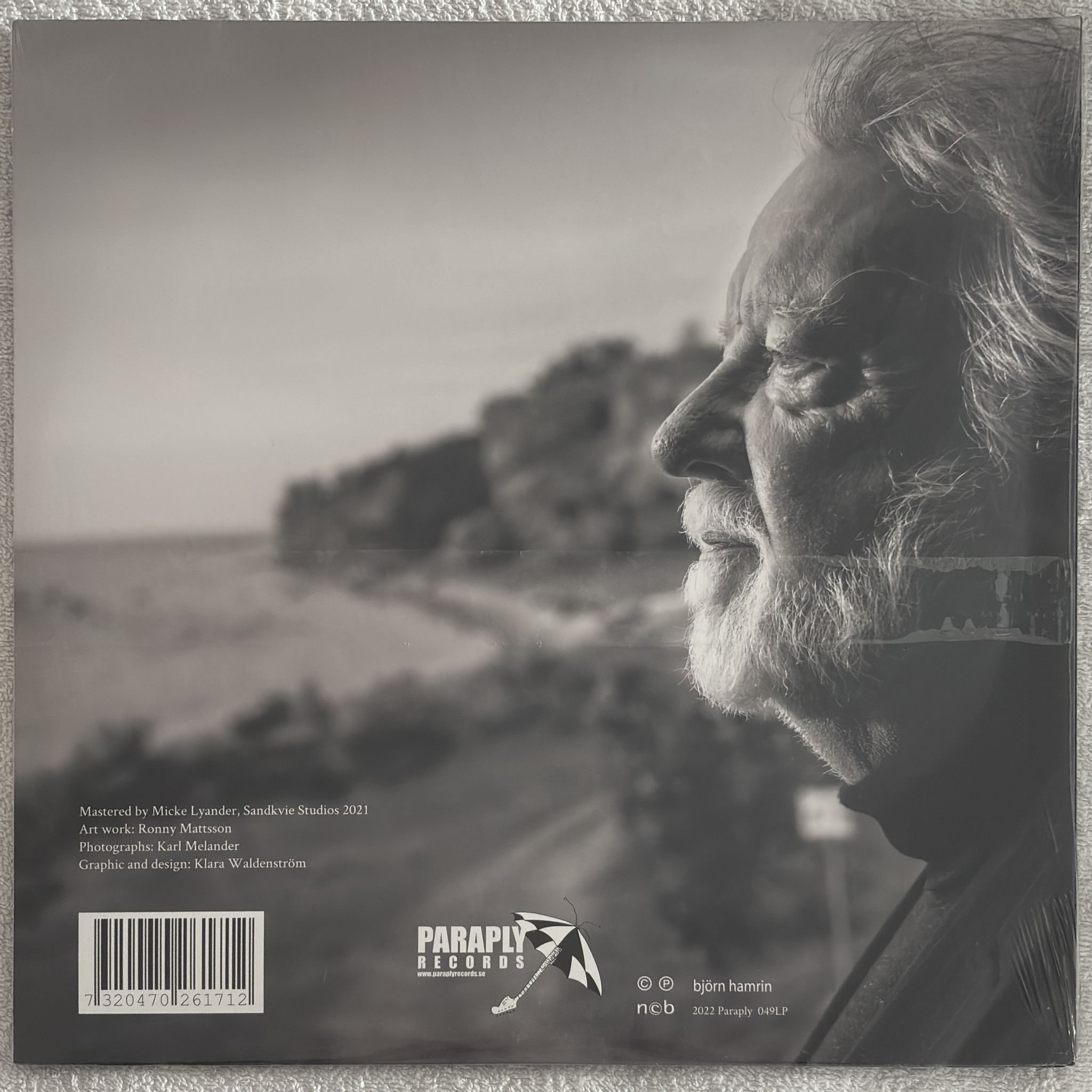 Omslagsbild för skivan BJÖRN HAMRIN & /coda LP Paraply 049LP