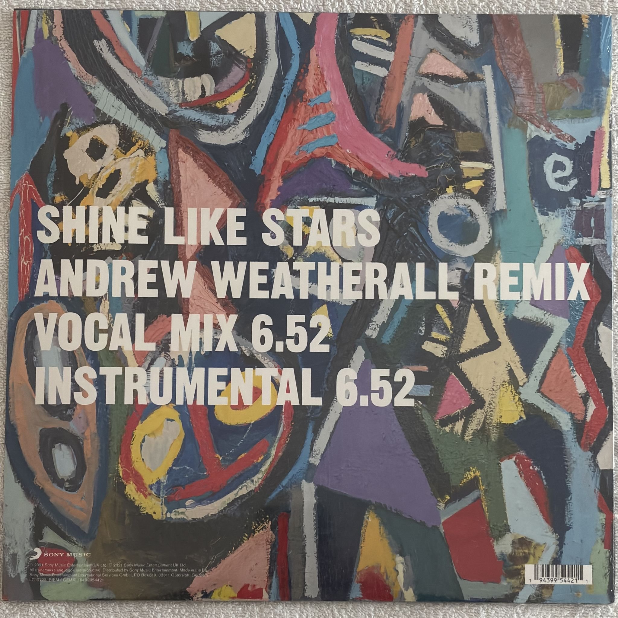 Omslagsbild för skivan PRIMAL SCREAM Shine Like Stars LP Sony Music 19439954421