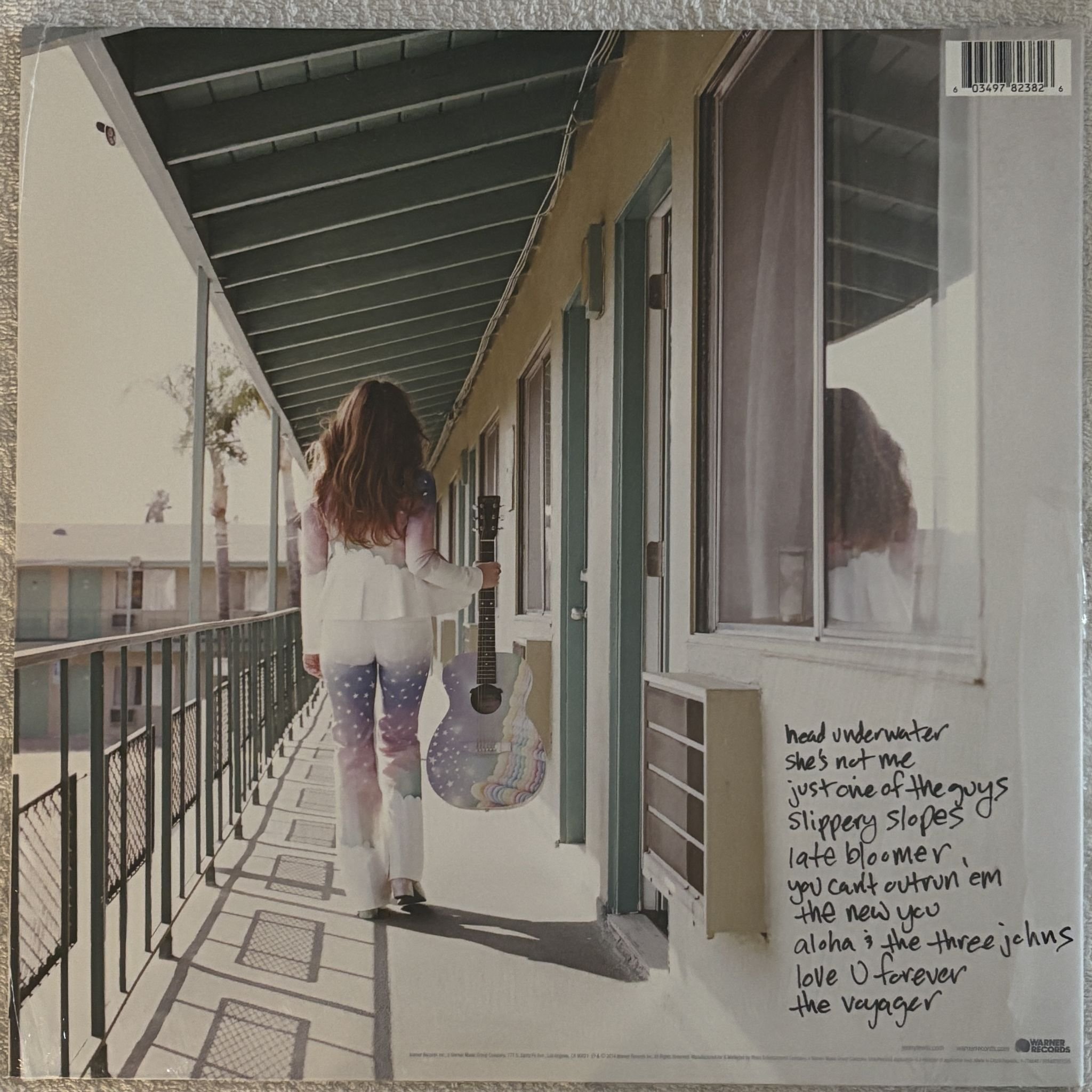 Omslagsbild för skivan JENNY LEWIS The Voyager LP Warner Records 1-726648