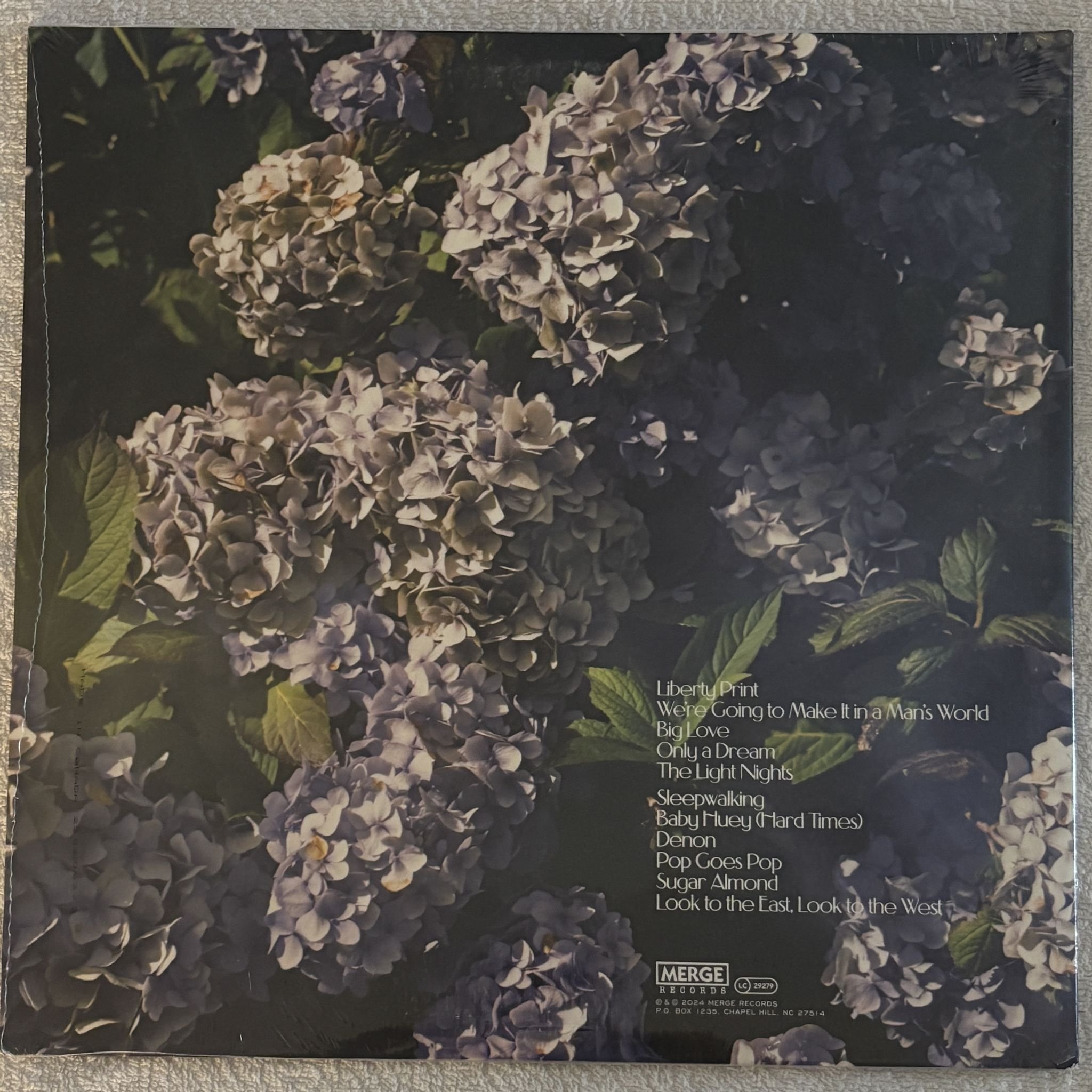 Omslagsbild för skivan CAMERA OBSCURA Look To The East, Look To The West LP Merge Records MRG839