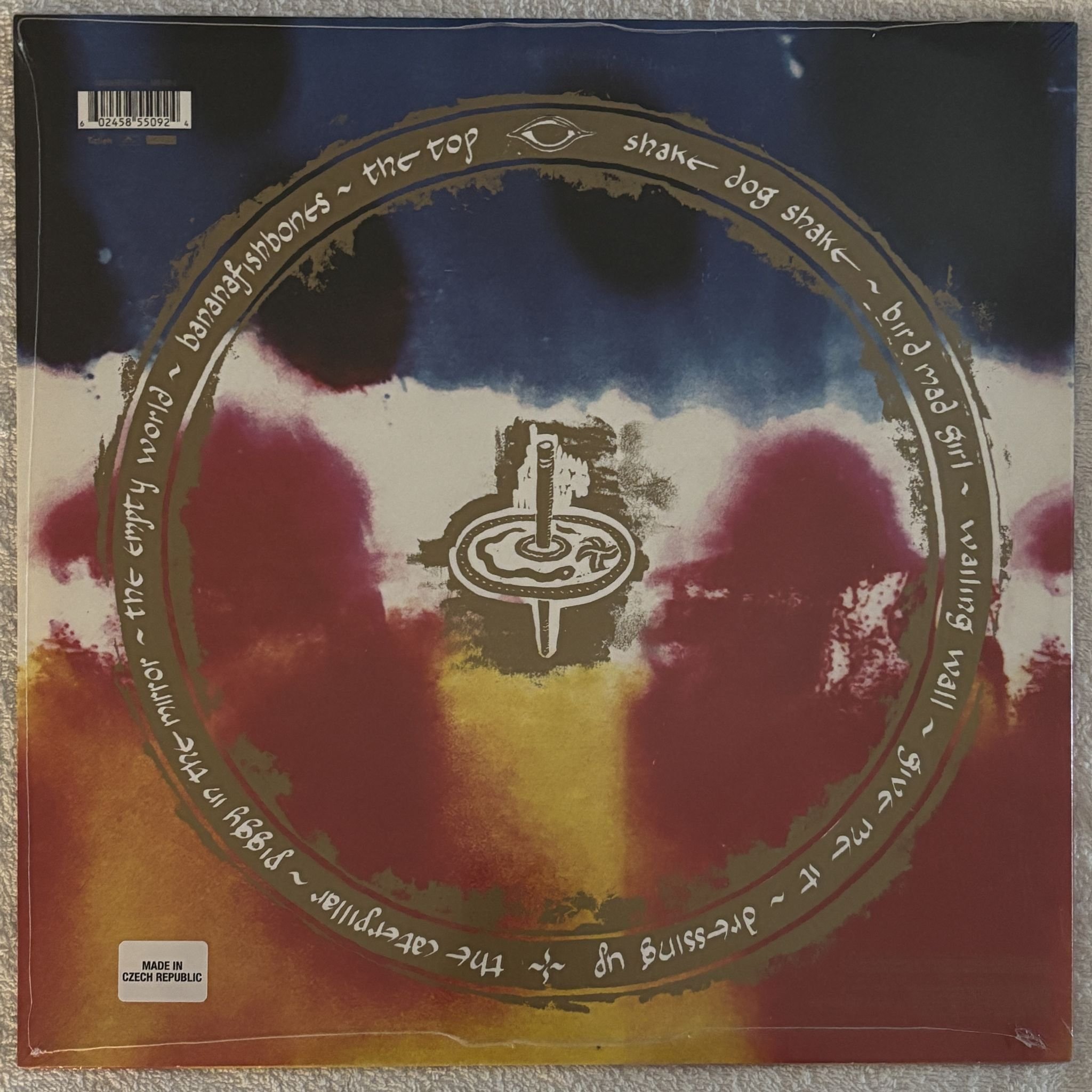 Omslagsbild för skivan THE CURE The Top LP Fiction Records 585 509-2