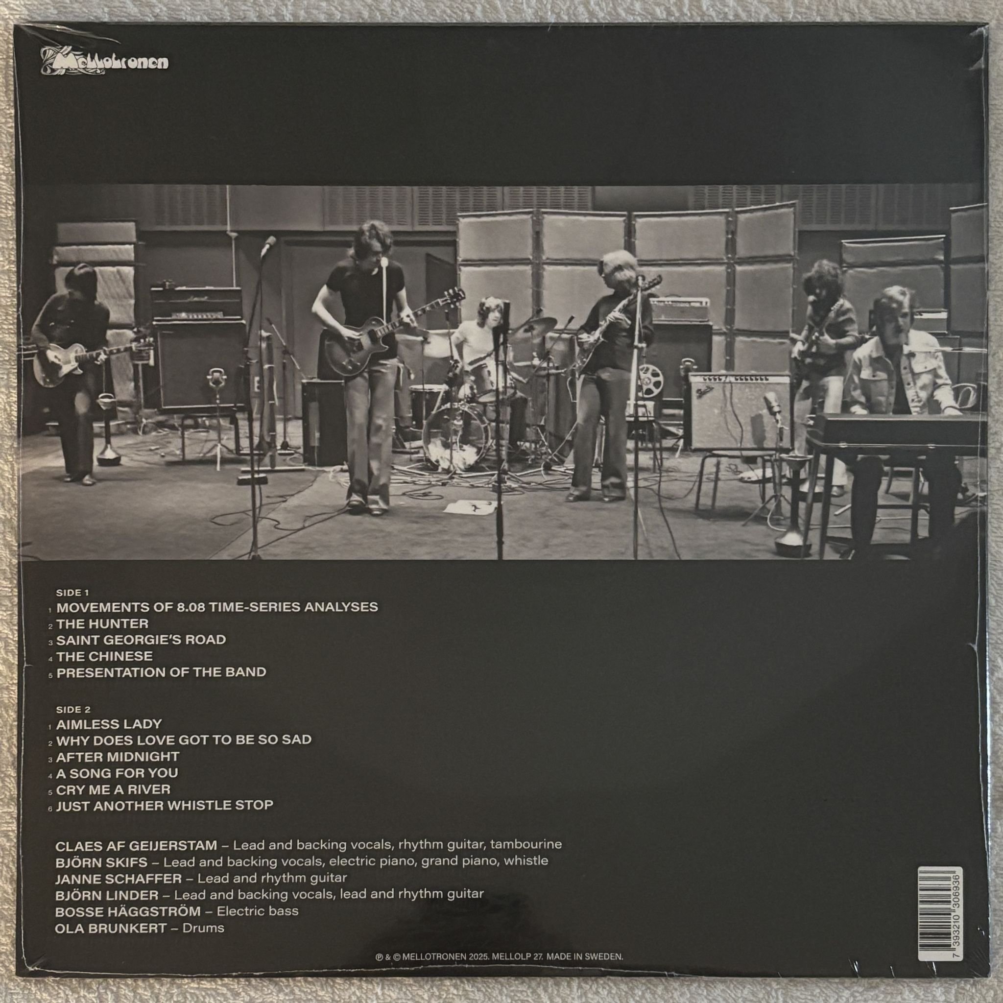 Omslagsbild för skivan MARSFOLKET marsfolket LP Mellotronen MELLOLP 27