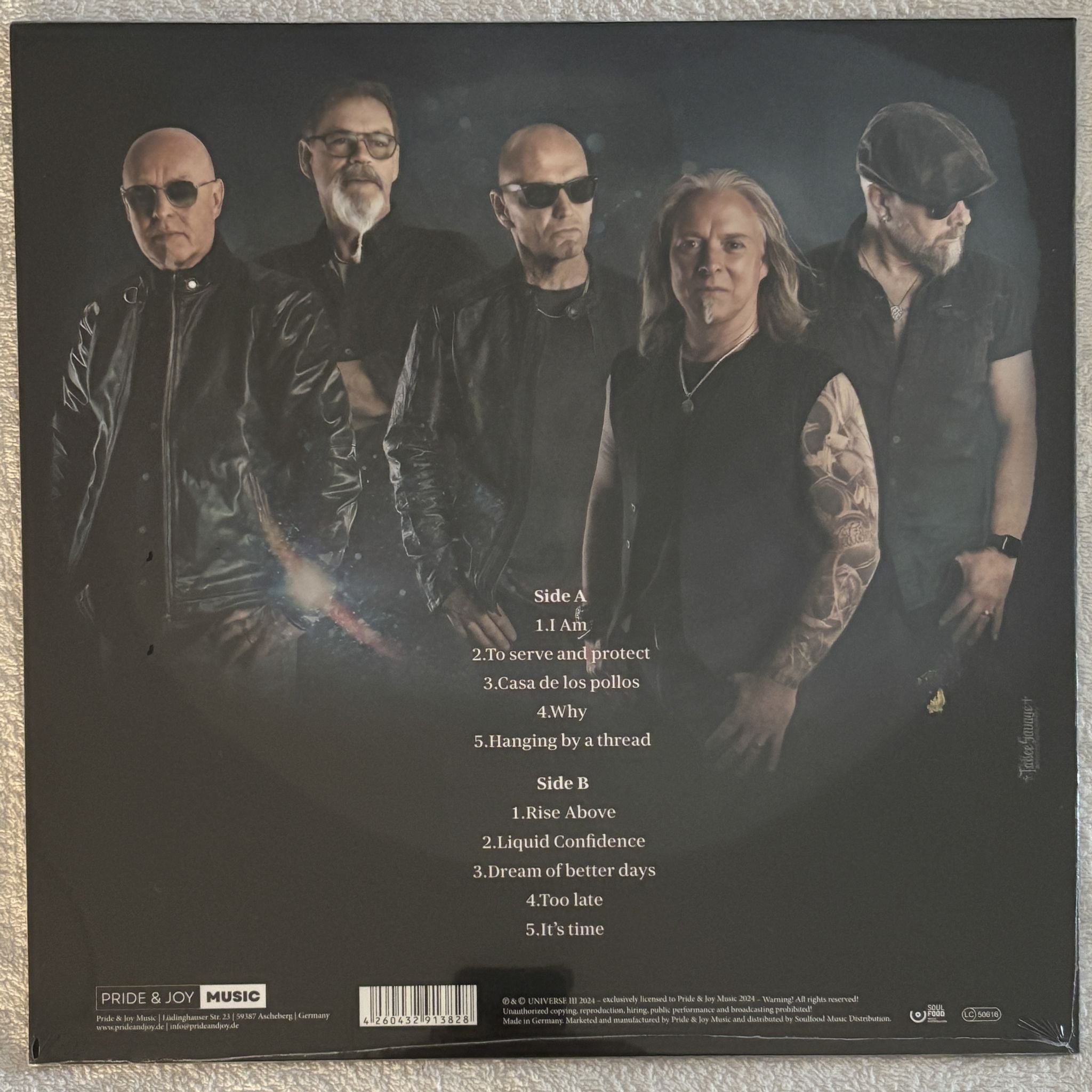 Omslagsbild för skivan UNIVERSE III LP Pride & Joy Music PJM13828