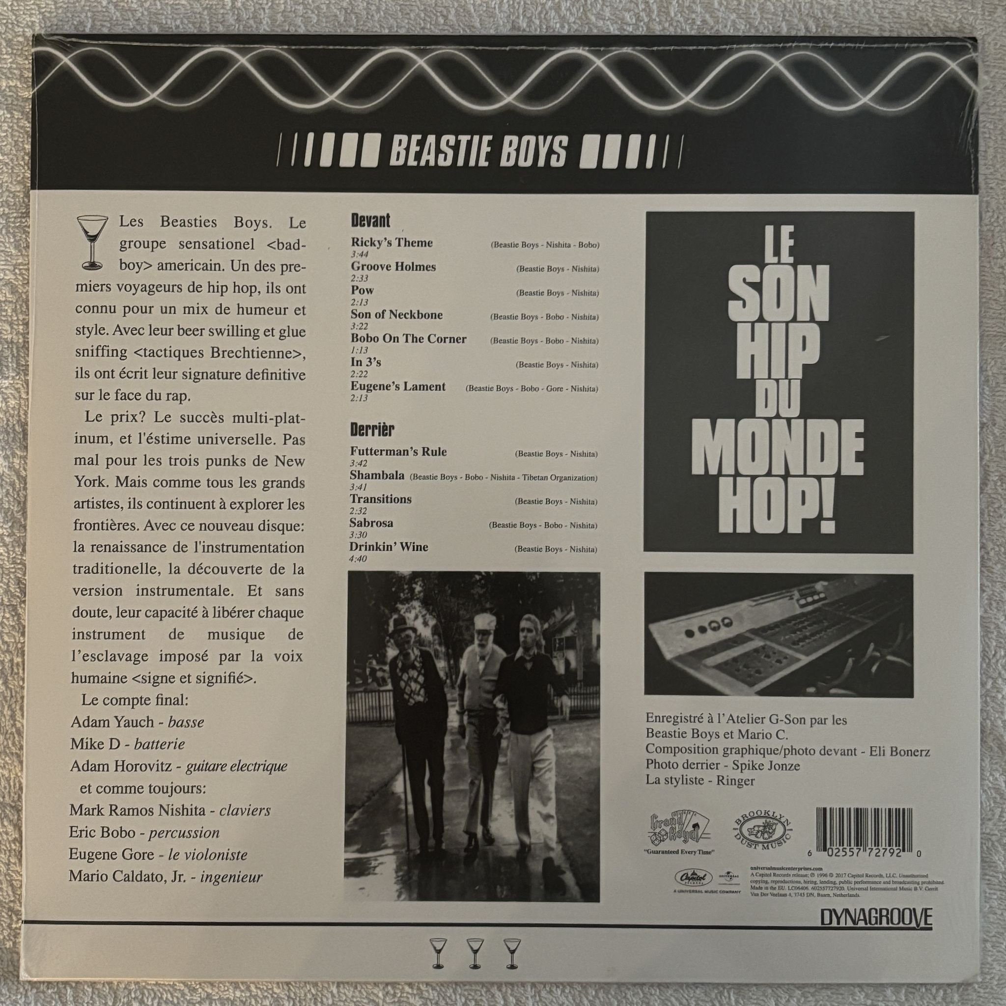 Omslagsbild för skivan BEASTIE BOYS The In Sound From Way Out! LP Capitol Records 602557727920