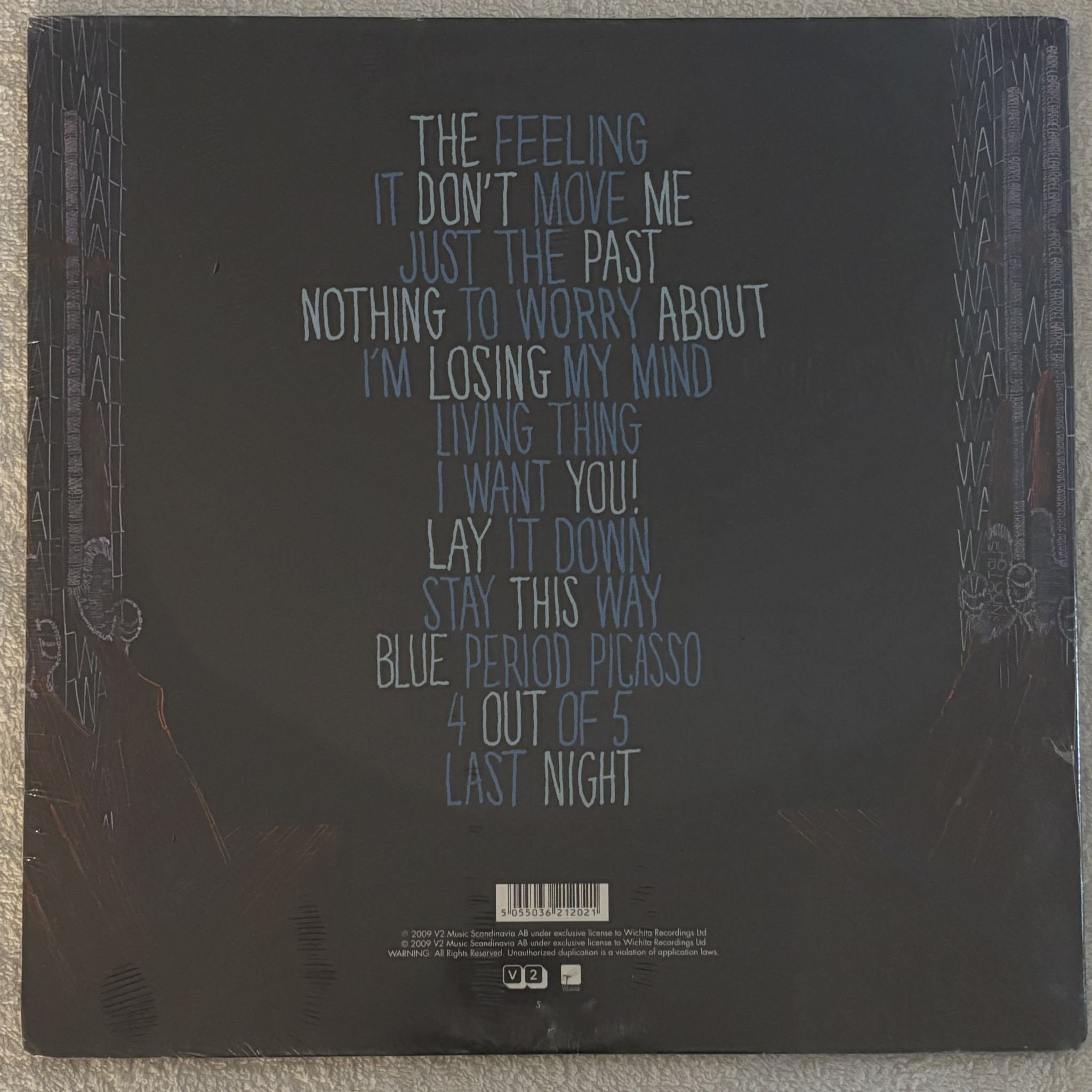 Omslagsbild för skivan PETER BJORN AND JOHN Living Thing LP V2 WEBB202LP