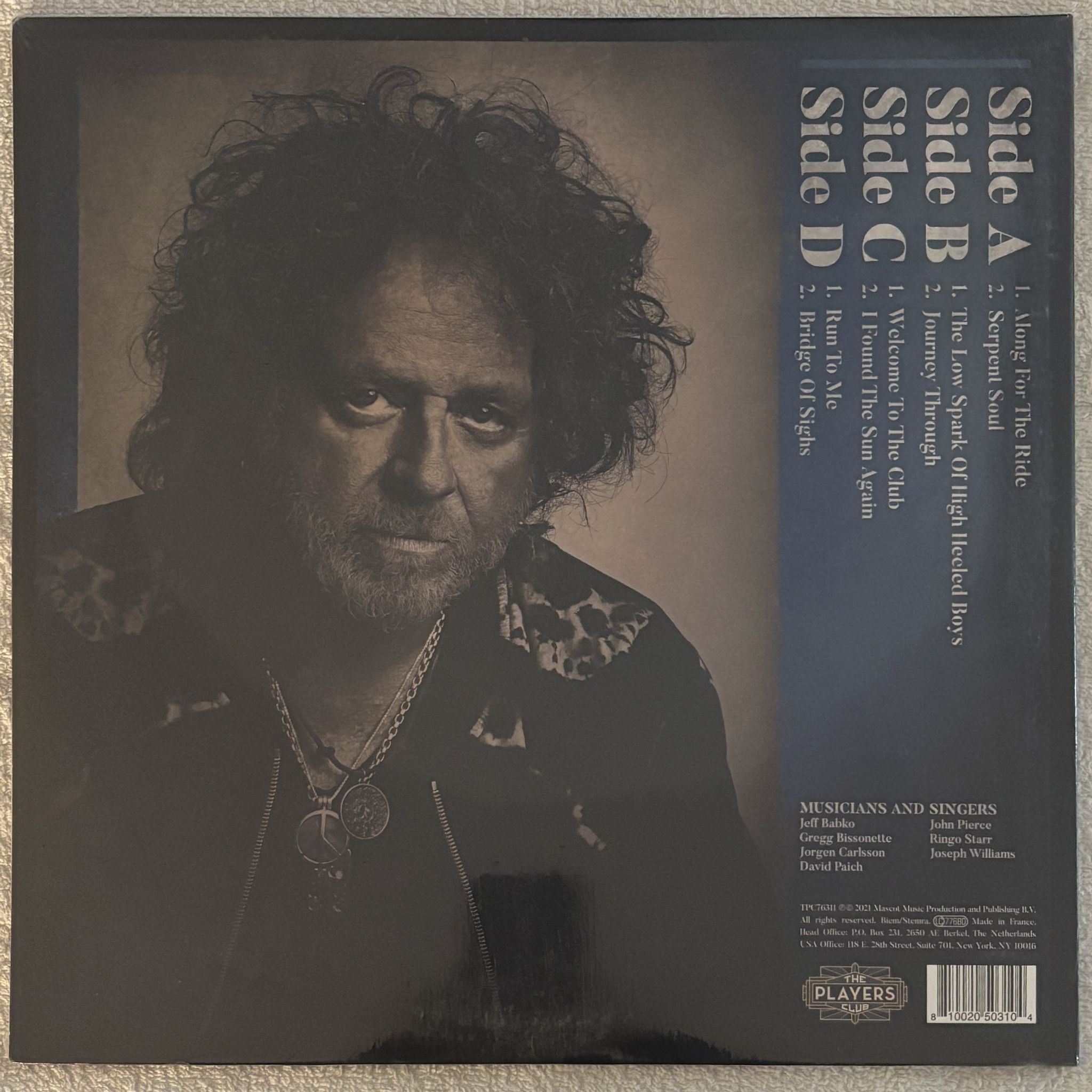 Omslagsbild för skivan STEVE LUKATHER I Found The Sun Again 2xLP The Players Club TPC76311