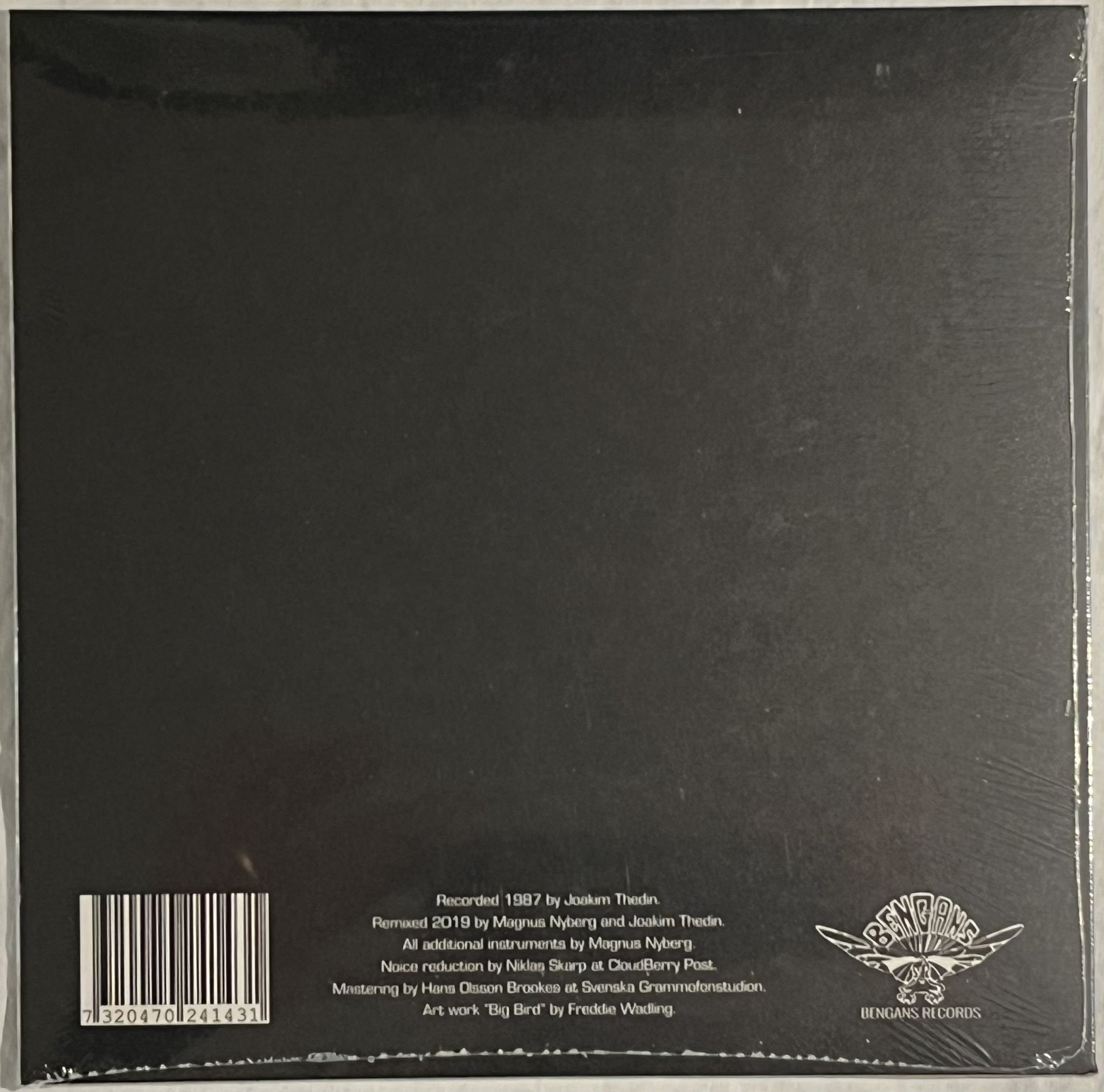 Omslagsbild för skivan FREDDIE WADLING heartbeat 7" 2019 BENGANS BENS 086 ** Still Sealed **