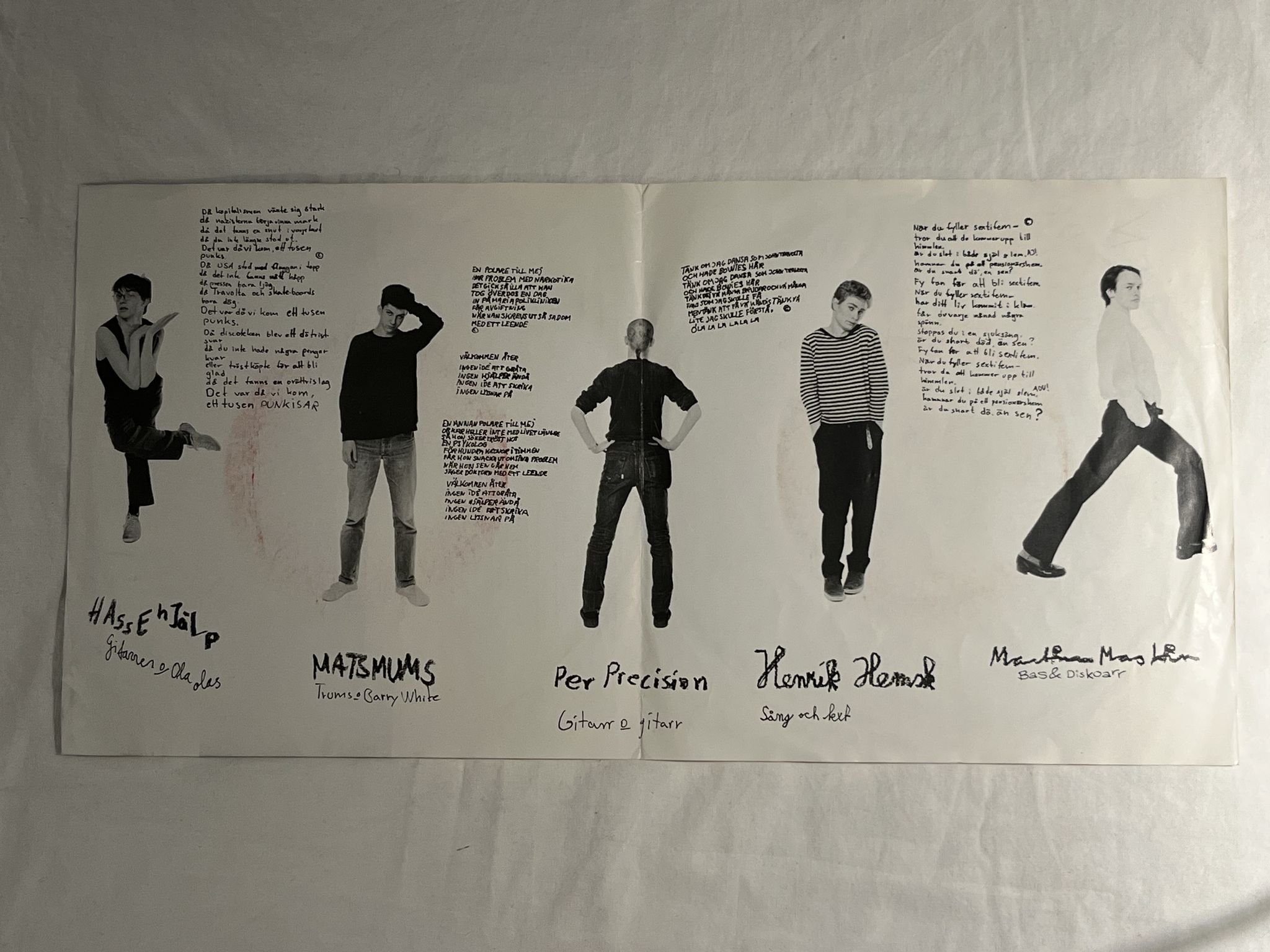 Omslagsbild för skivan GRISEN SKRIKER 7"EP -79 Swe SILENCE ZING 106