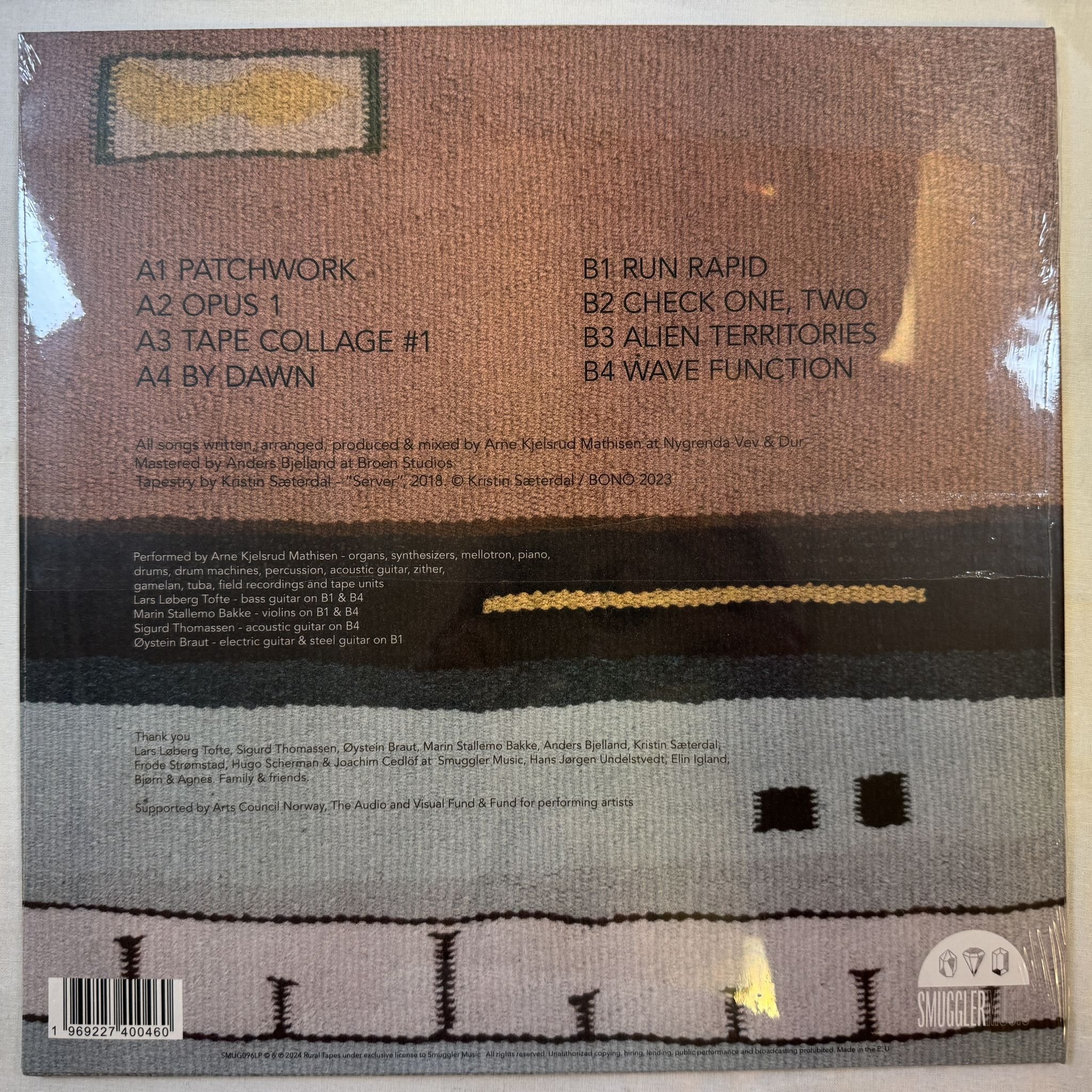 Omslagsbild för skivan RURAL TAPES contact LP -2024 Smuggler Music – SMUG096LP