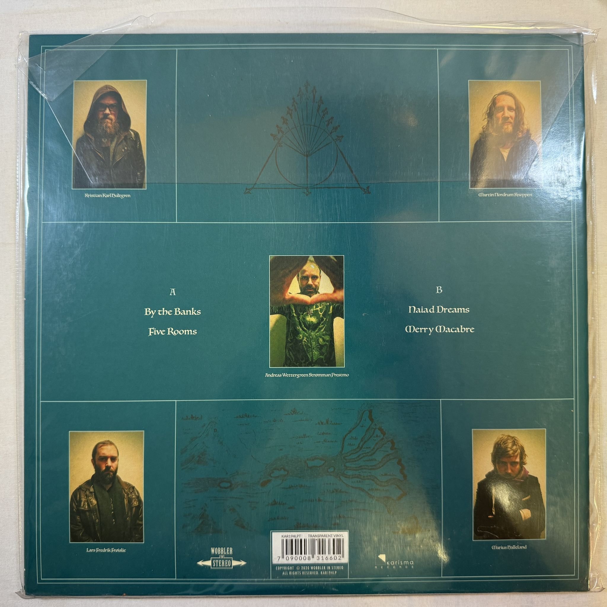 Omslagsbild för skivan WOBBLER swellers of the deep LP -2020 Karisma Records – KAR194LP