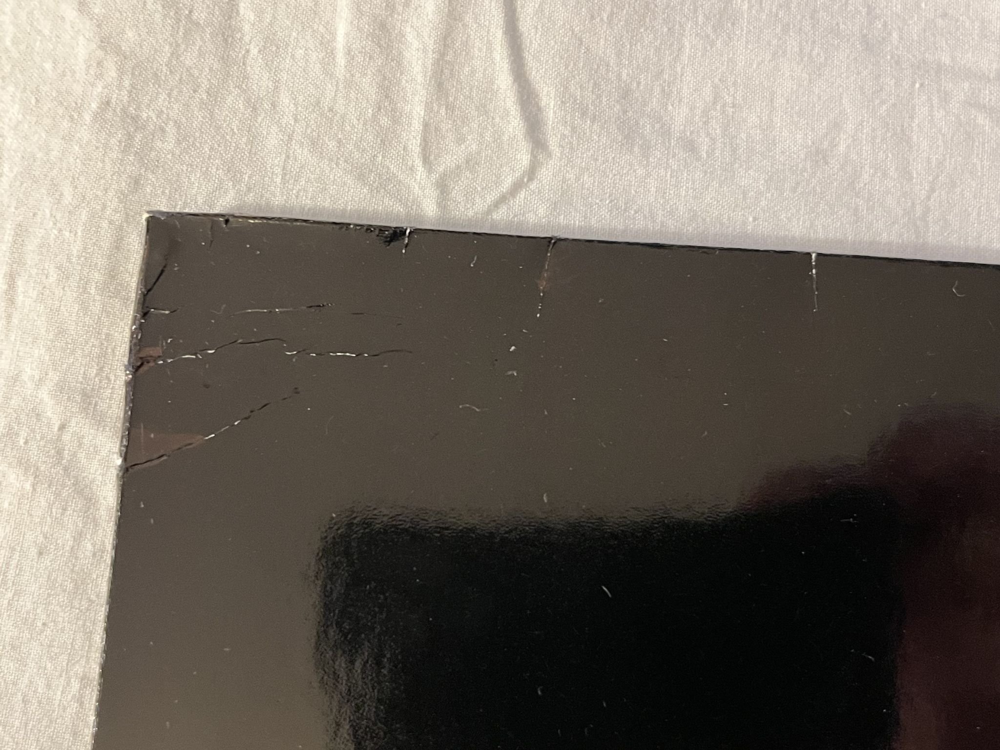 Omslagsbild för skivan PRINCE The Black Album LP -87 *** Mega rare original of this super rare album **