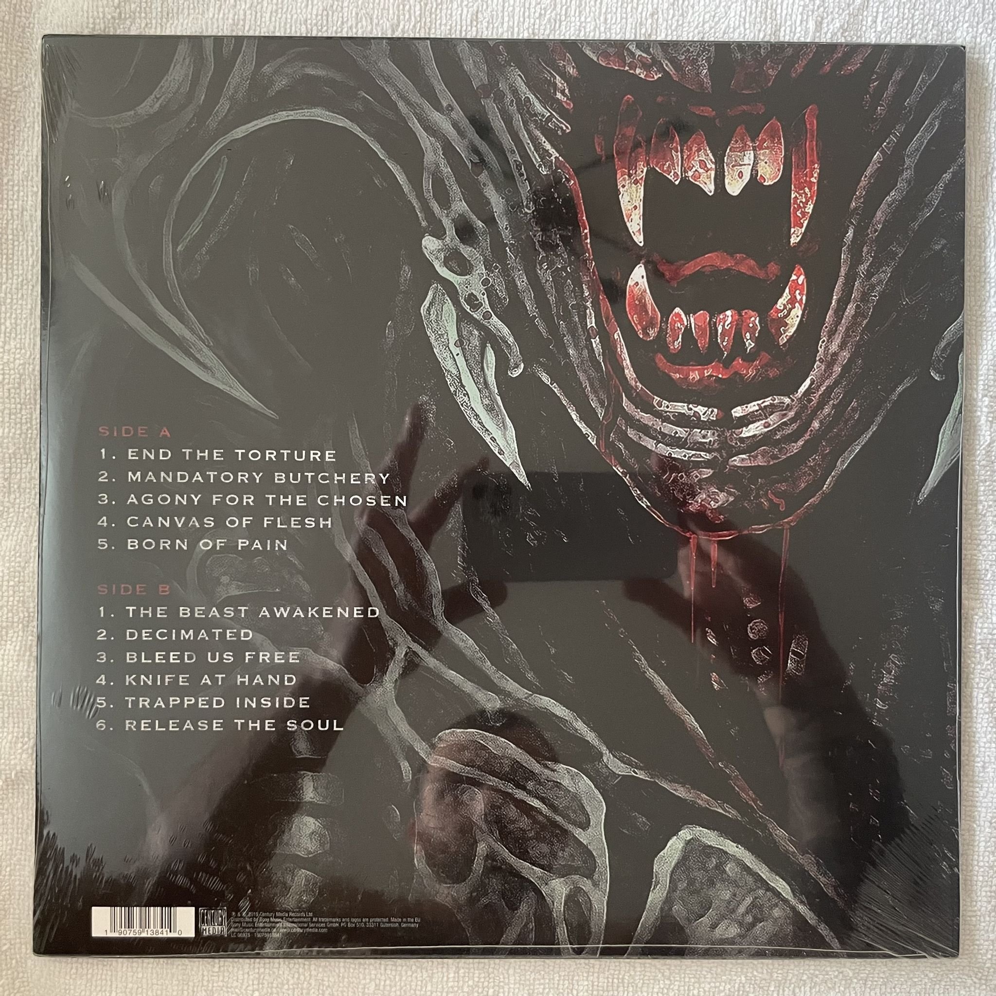 Omslagsbild för skivan MALEVOLENT CREATION the 13th beast LP -2019 Century Media – 19075913841