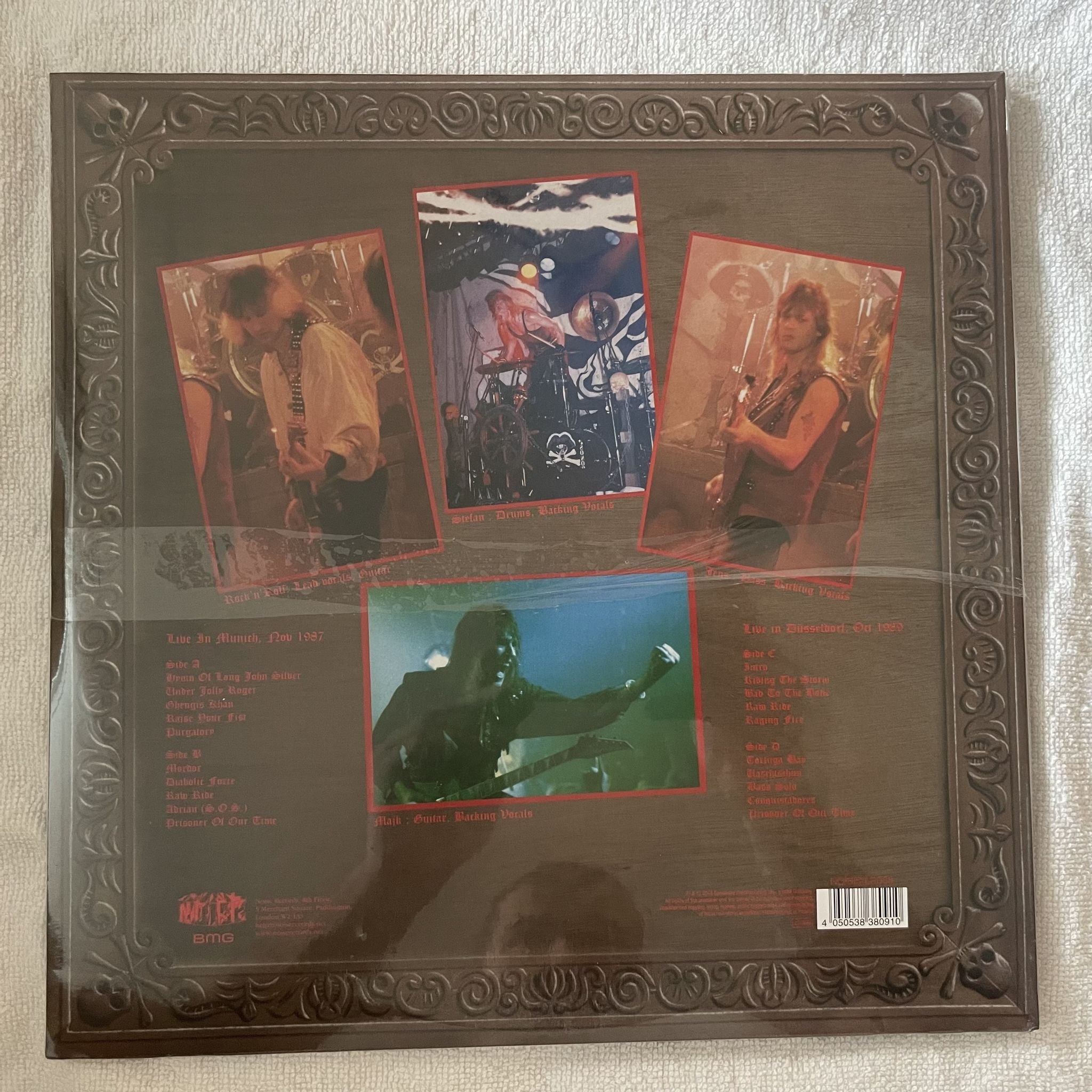 Omslagsbild för skivan RUNNING WILD ready for boarding 2XLP -2022 Noise – NOISE2LP068