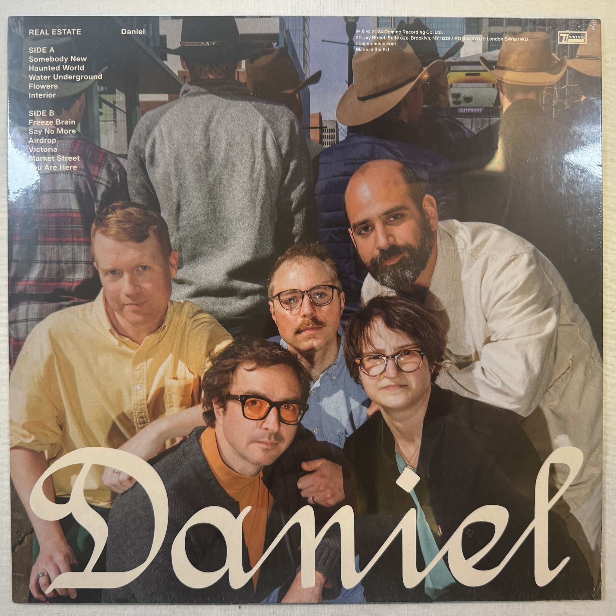 Omslagsbild för skivan REAL ESTATE Daniel LP -2024 Domino – WIGLP529