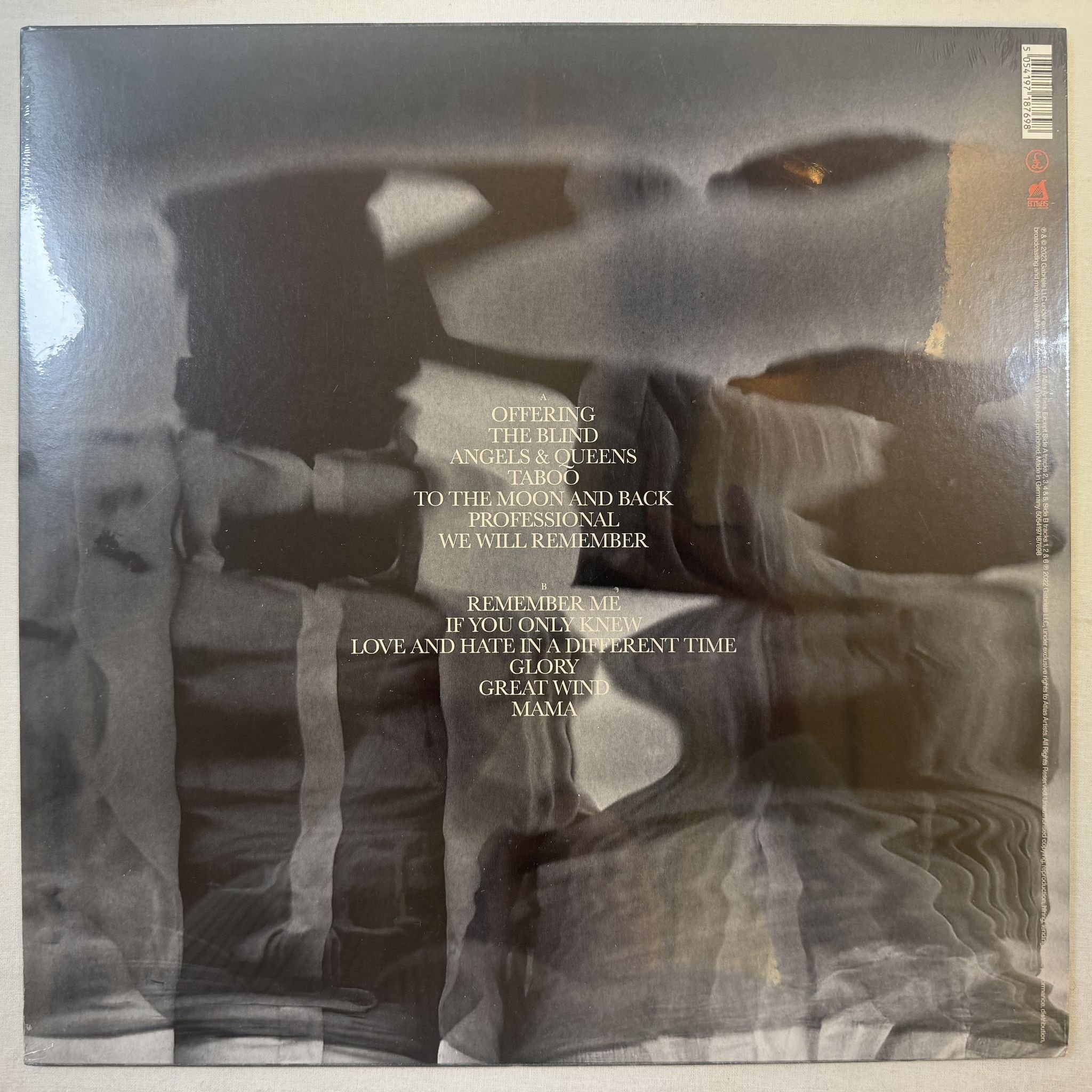 Omslagsbild för skivan GABRIELS angels & queens LP -2023 Parlophone – 5054197187698