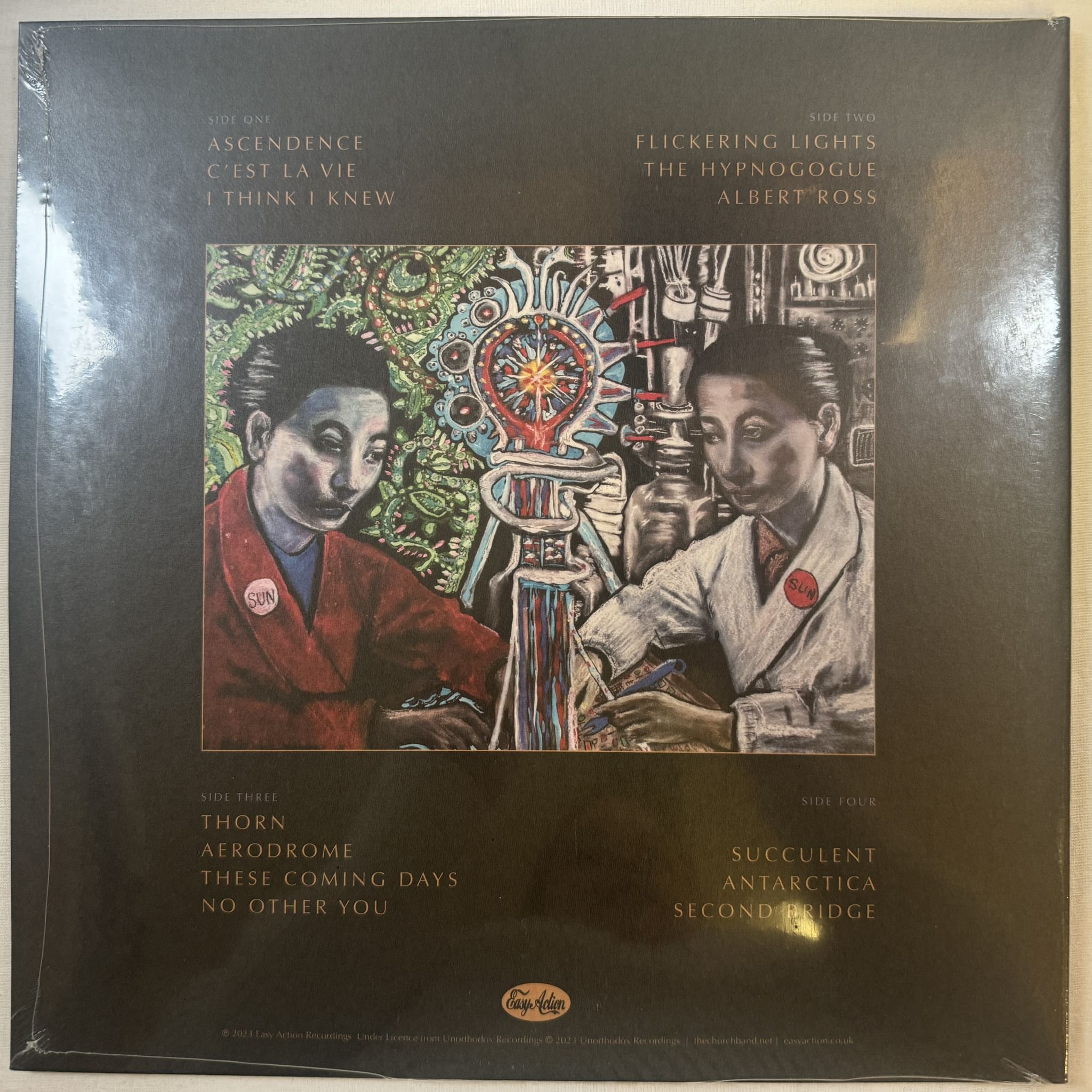 Omslagsbild för skivan THE CURCH the hypnogogue 2XLP -2023 Easy Action – EARS156LP