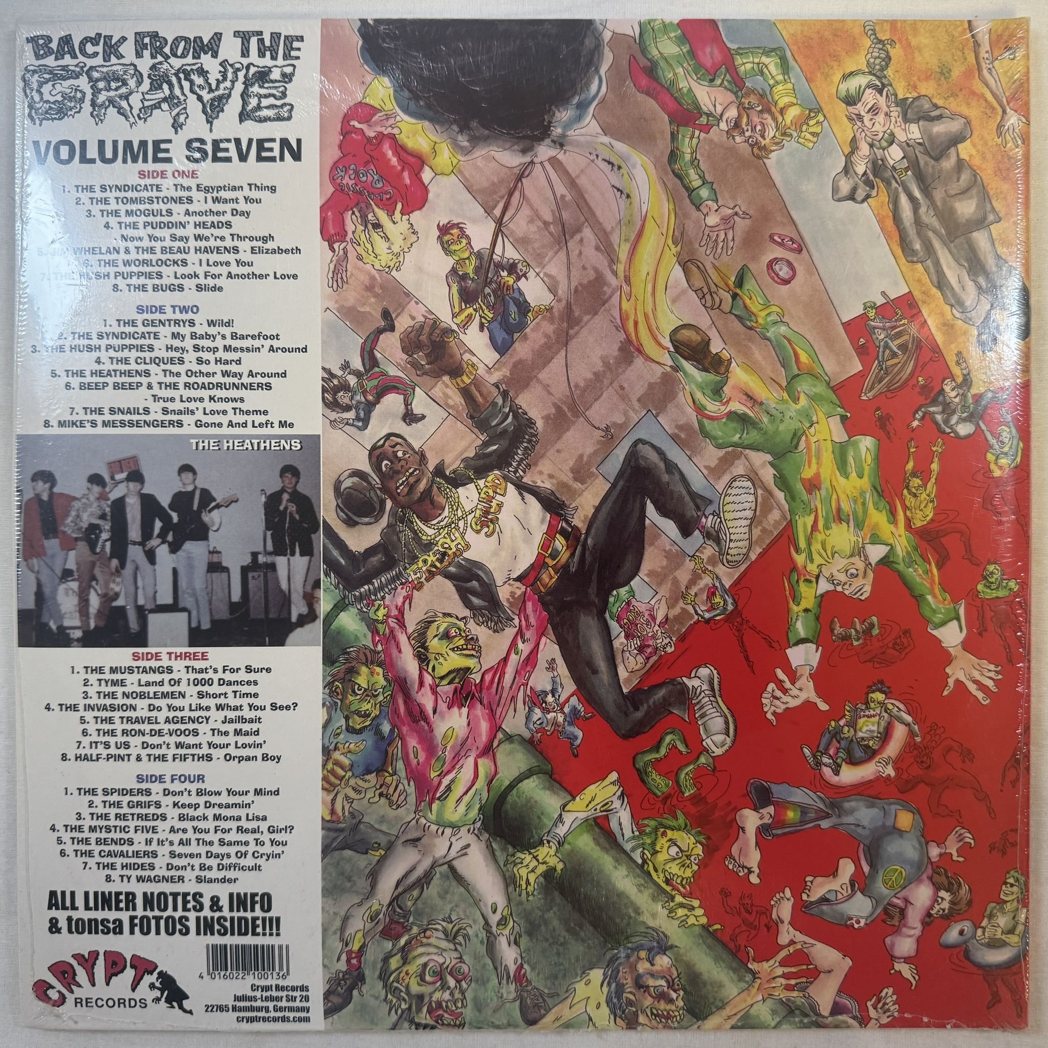 Omslagsbild för skivan VARIOUS back from the grave volume 7 2XLP CR-013