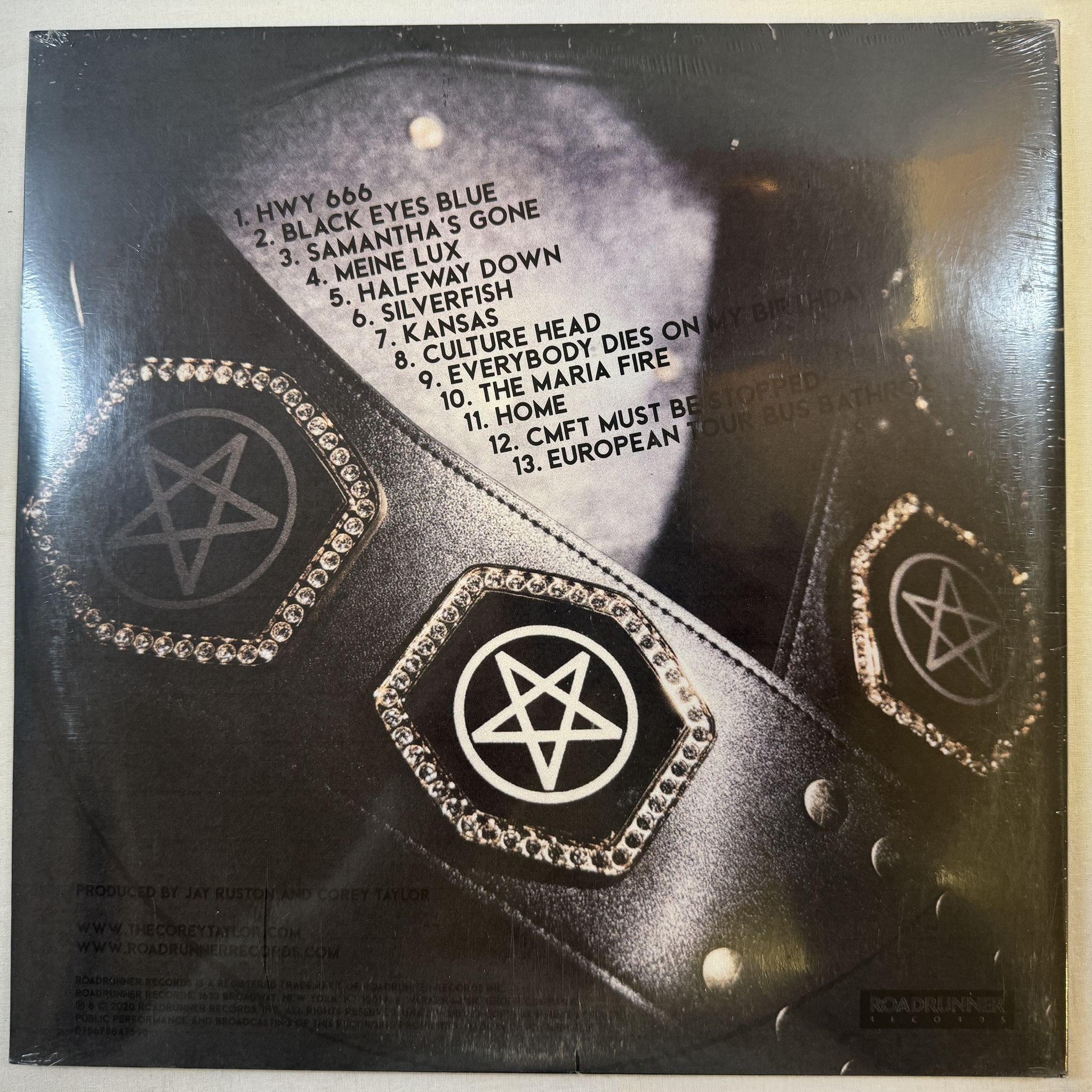 Omslagsbild för skivan COREY TAYLOR cmft LP -2020 Roadrunner Records – 075678647598