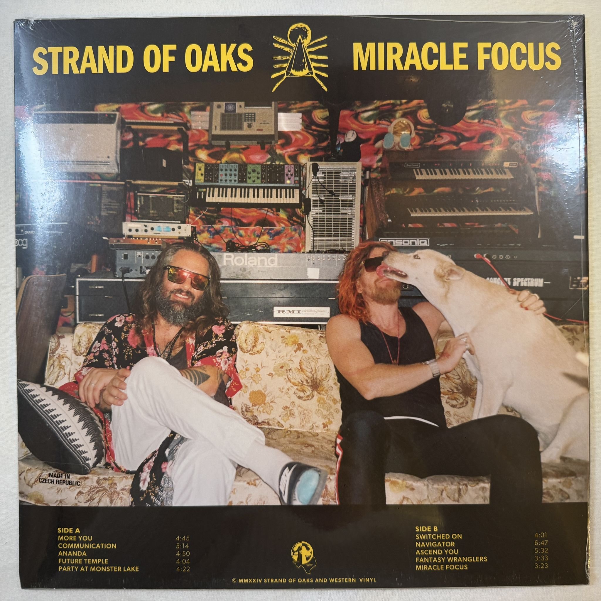 Omslagsbild för skivan STRAND OF OAKS miracle focus LP -2024 Western Vinyl – WV267