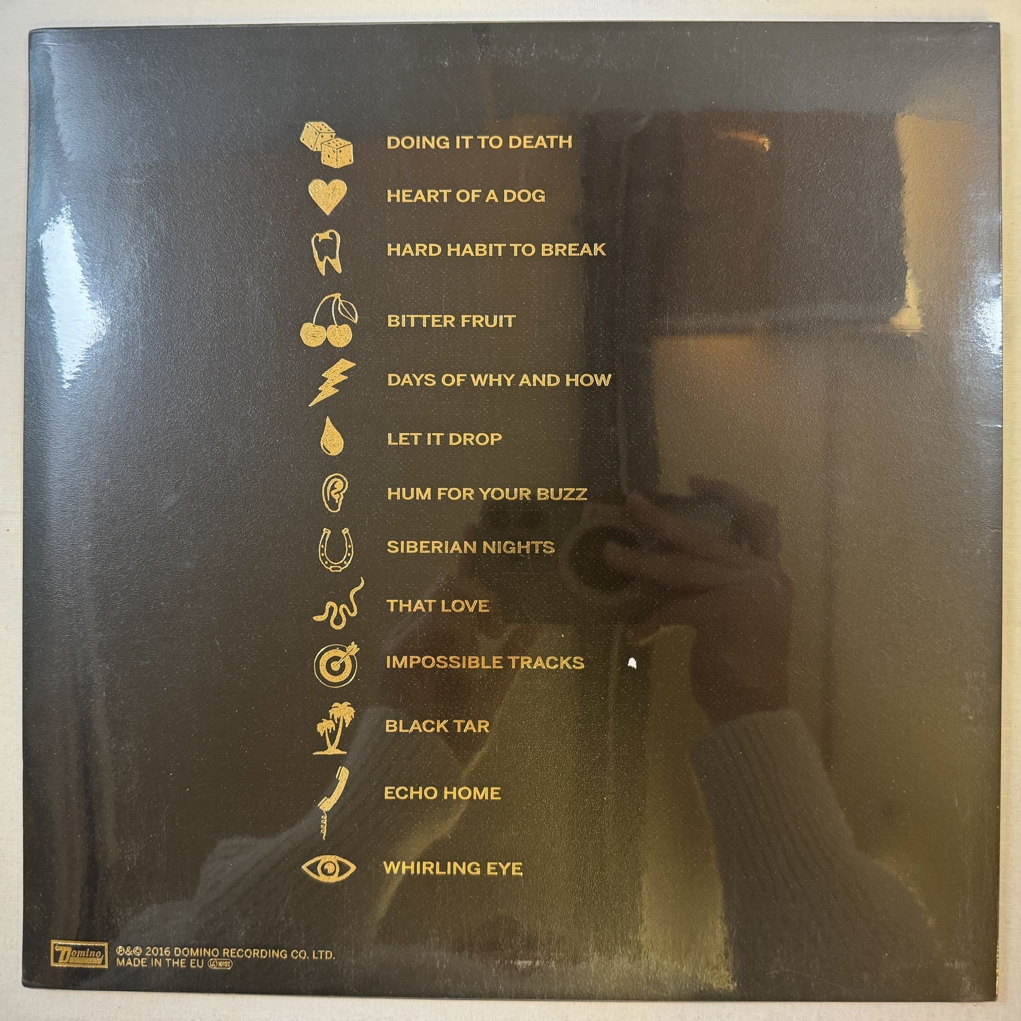 Omslagsbild för skivan THE KILLS ash & ice 2XLP -2016 Domino – WIGLP289