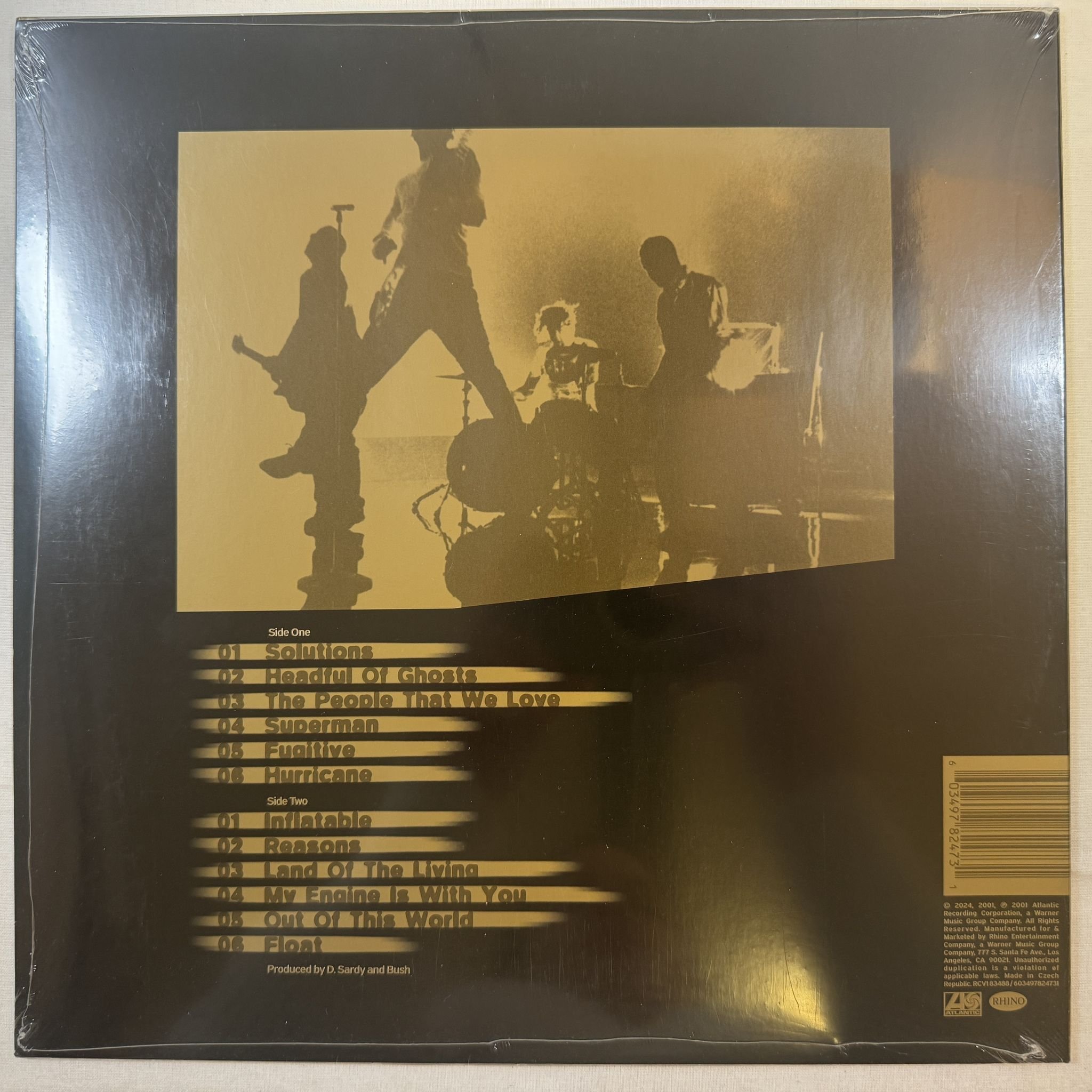 Omslagsbild för skivan BUSH golden state LP -2024 Atlantic – 603497824731