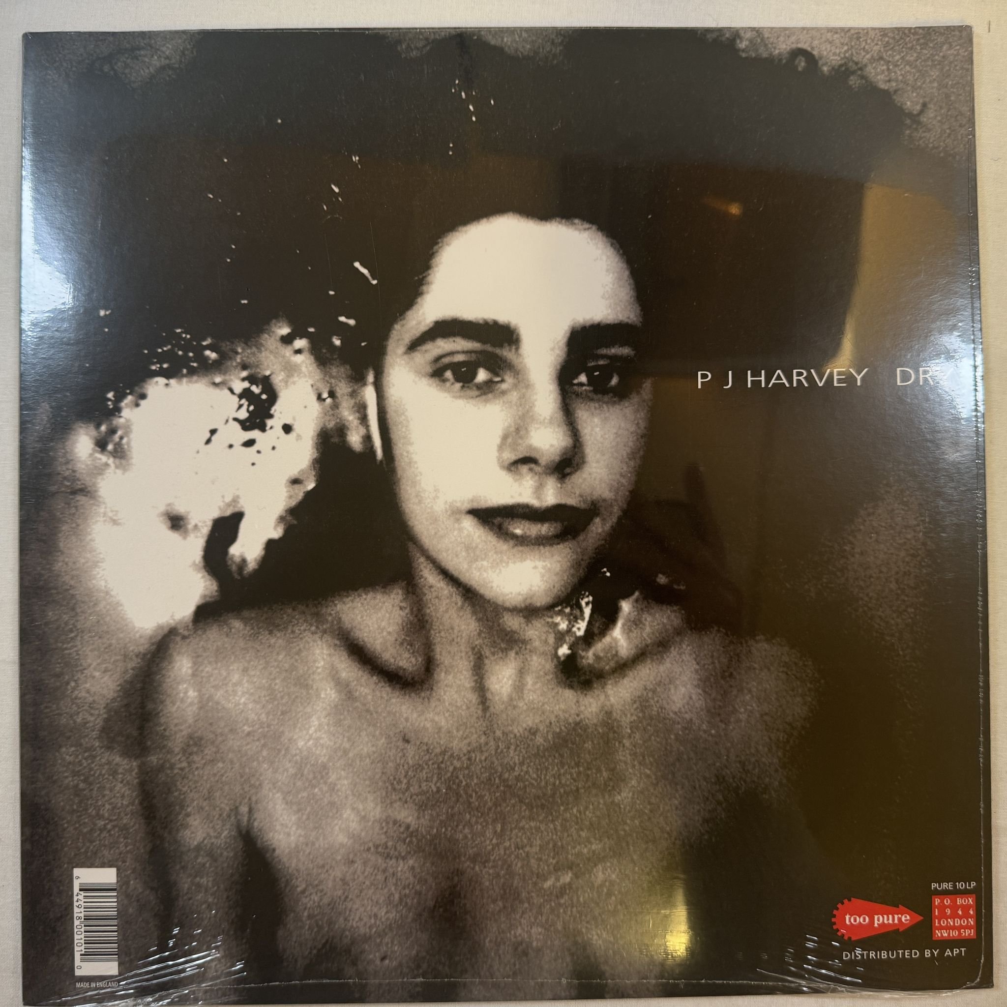 Omslagsbild för skivan P J HARVEY dry LP Too Pure – PURE 10 LP