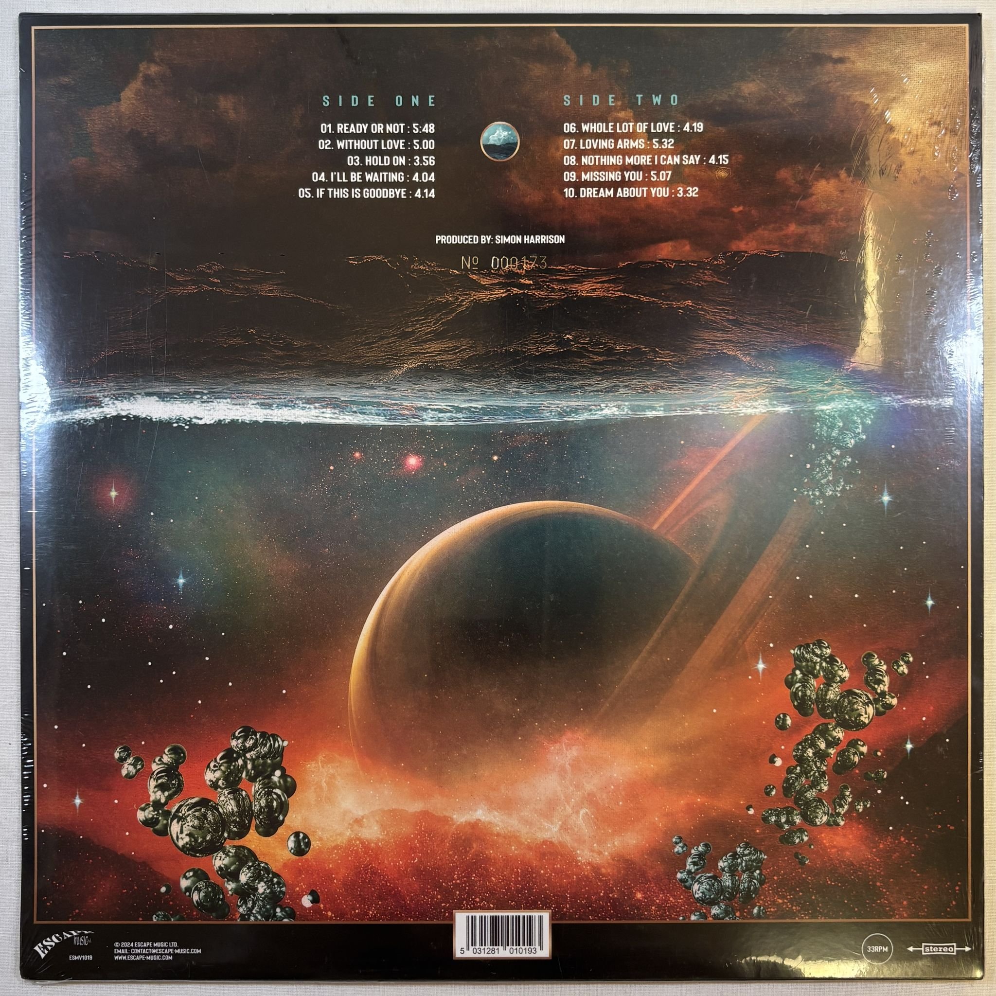 Omslagsbild för skivan ATLANTIC another world LP Escape Music ESMV1019