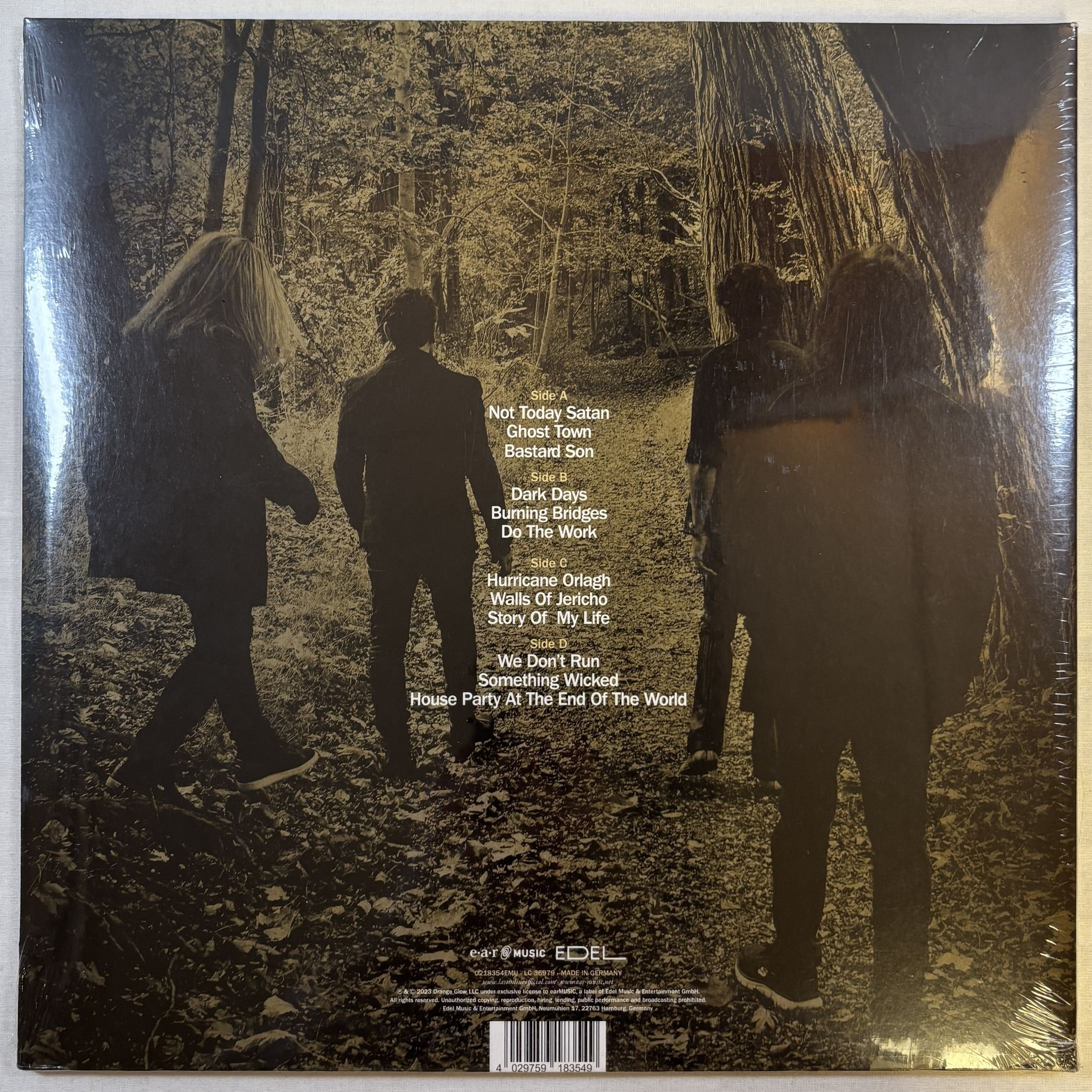 Omslagsbild för skivan LAST IN LINE Jericho 2xLP Ear Music 0218354EMU