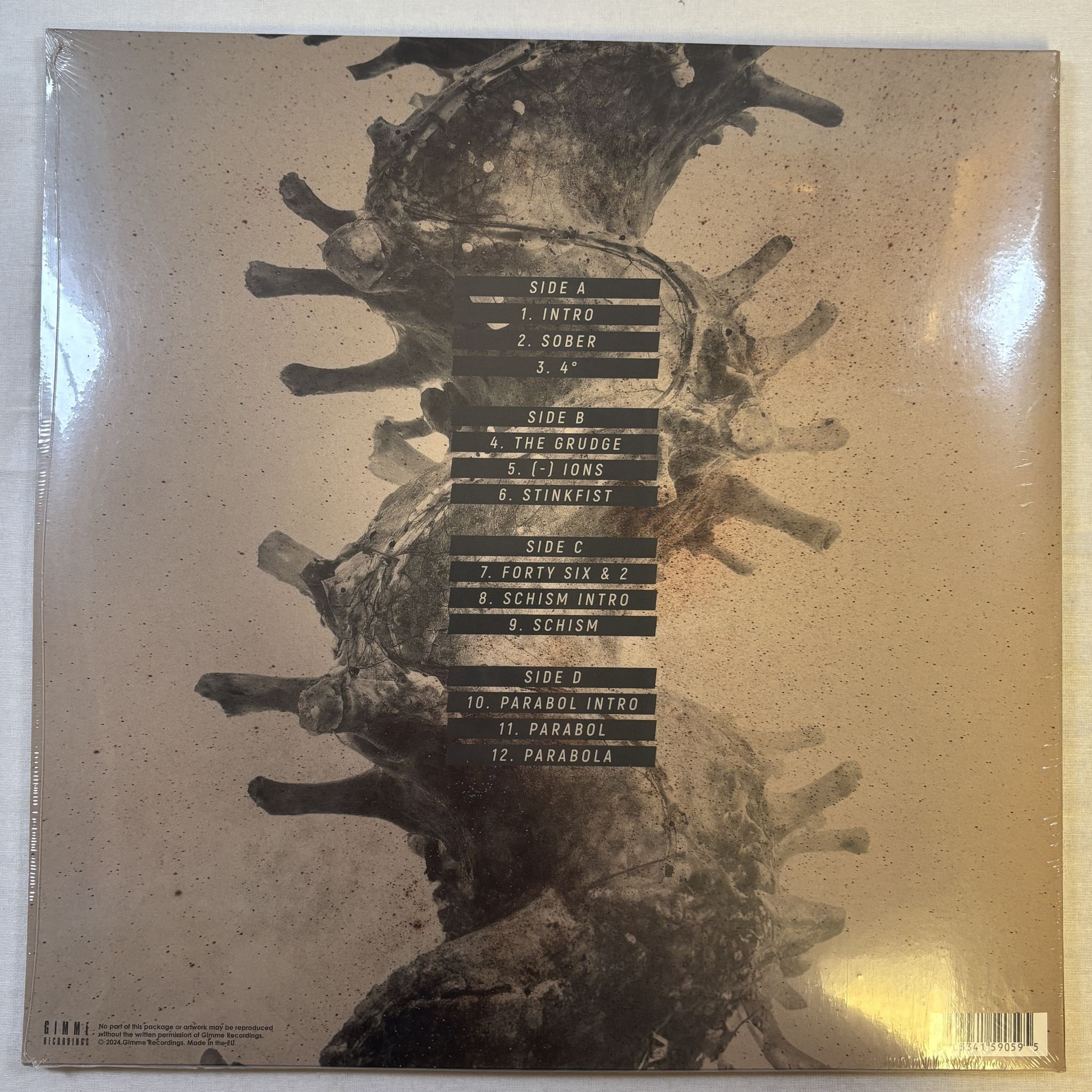 Omslagsbild för skivan TOOL The Pepsi Challenge Colorado Broadcast 2002 Volume One 2xLP GR040COL