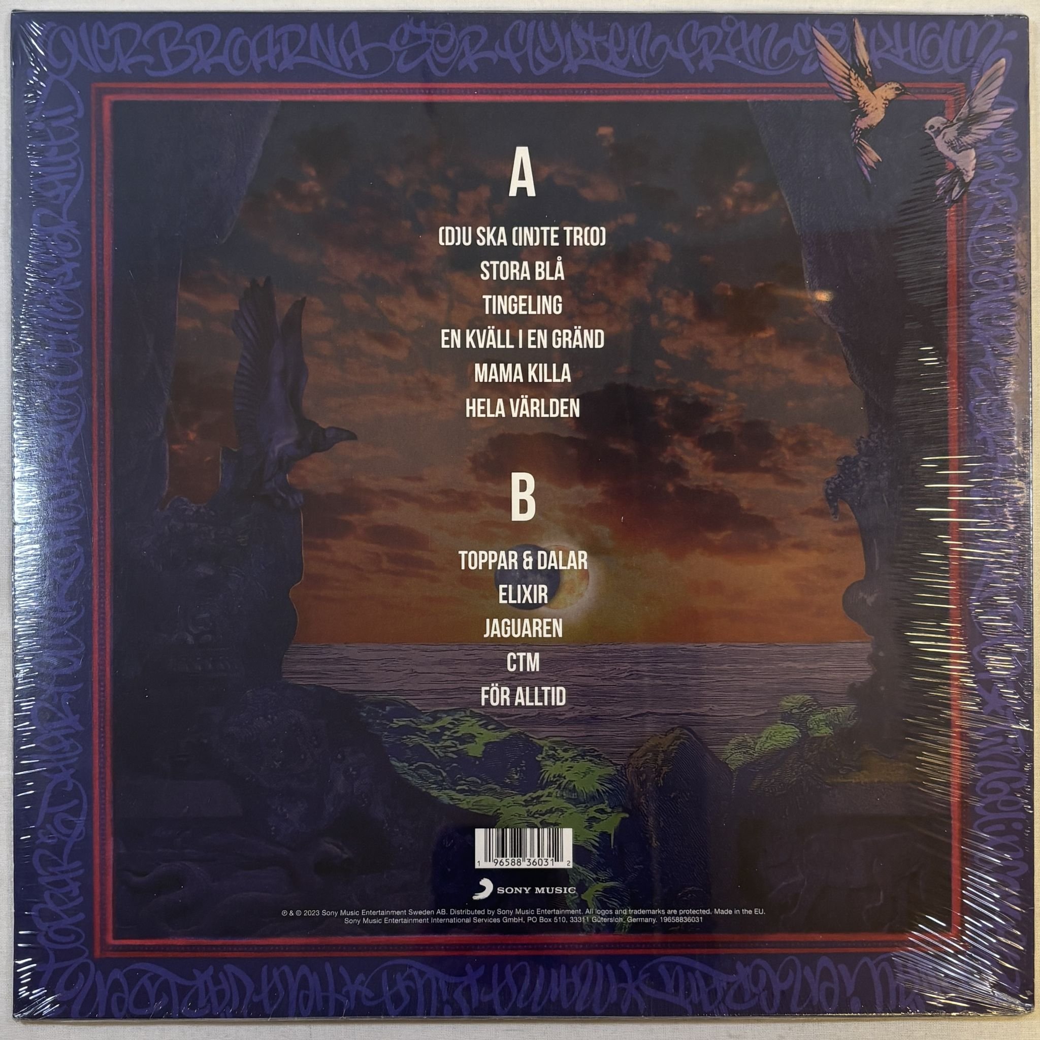 Omslagsbild för skivan STOR över broarna LP Sony Music 19658836031