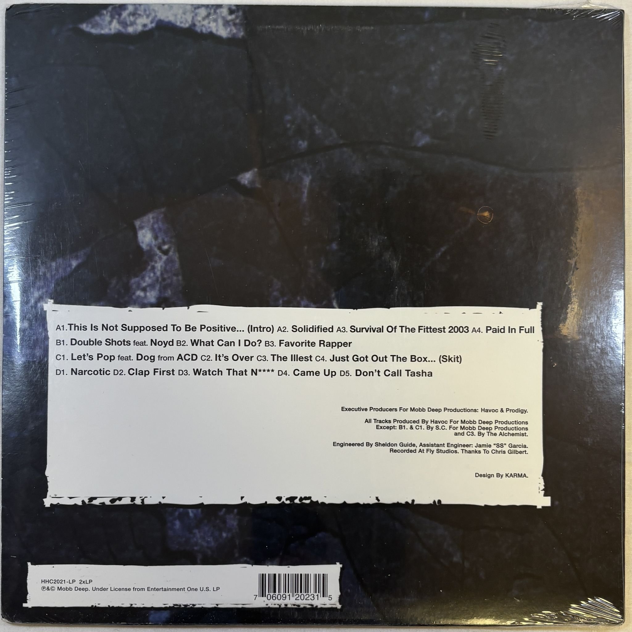 Omslagsbild för skivan MOBB DEEP Free Agents—The Murda Mixtape, Volume One 2xLP Get On Down HHC2021-LP