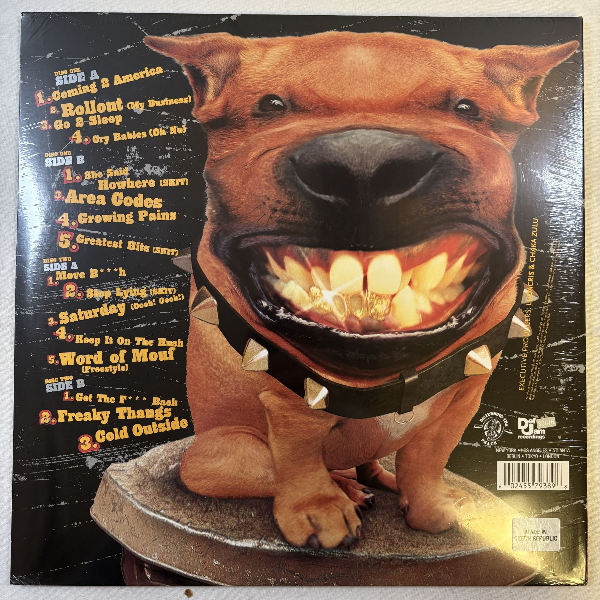 Omslagsbild för skivan LUDACRIS Word Of Mouf 2xLP Def Jam Recordings 00602455793898