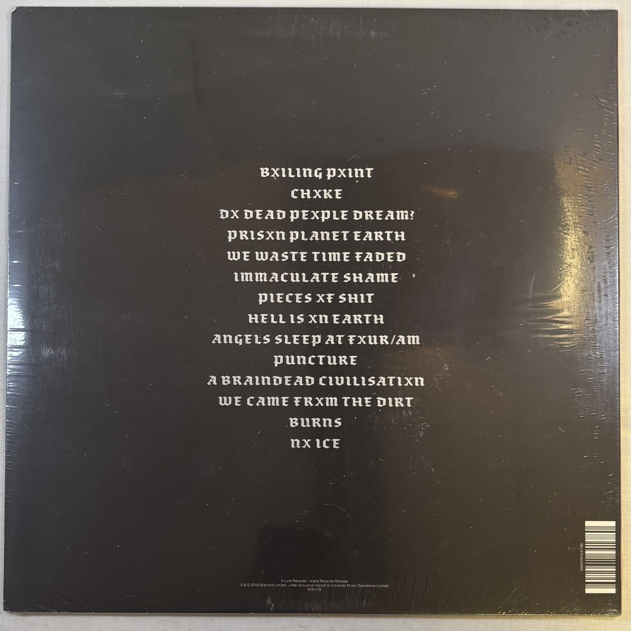 Omslagsbild för skivan SCARLXRD DXXM LP Lxrd Records 6764178