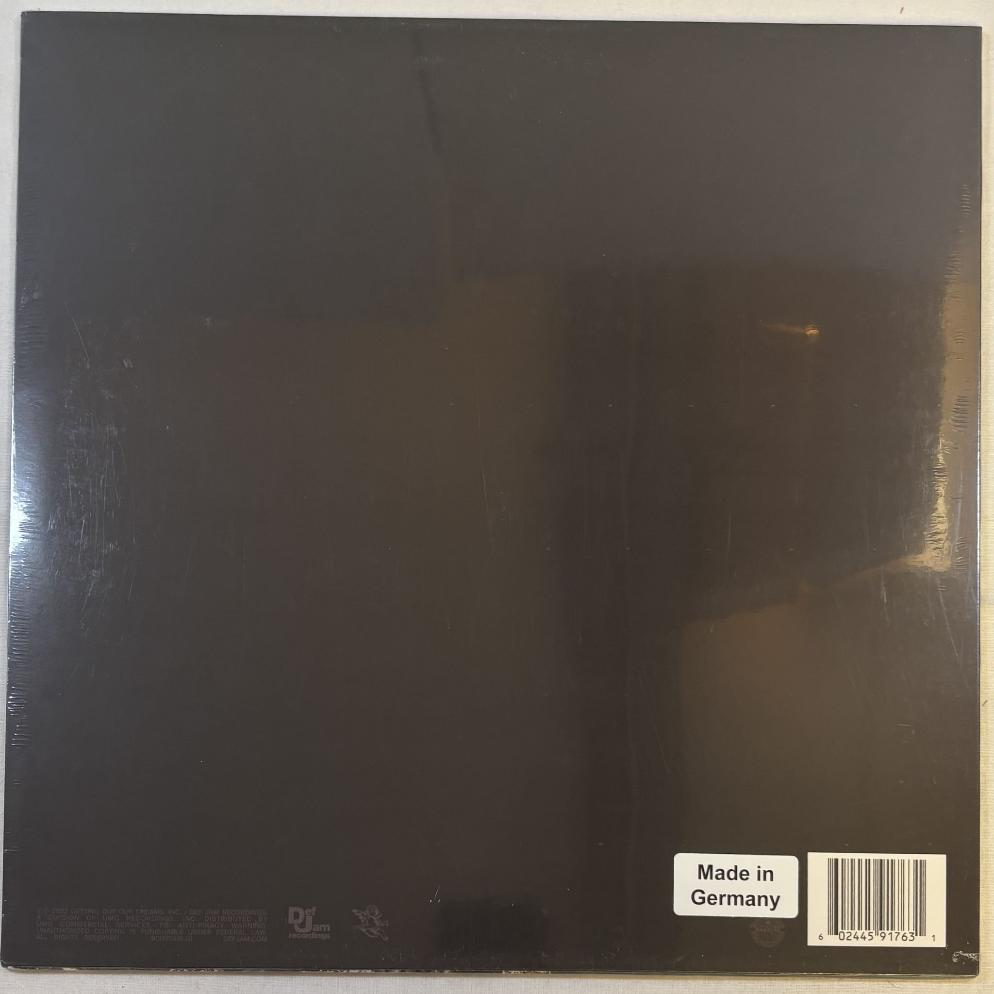 Omslagsbild för skivan PUSHA T It's Almost Dry LP Def Jam Recordings B0035918-01