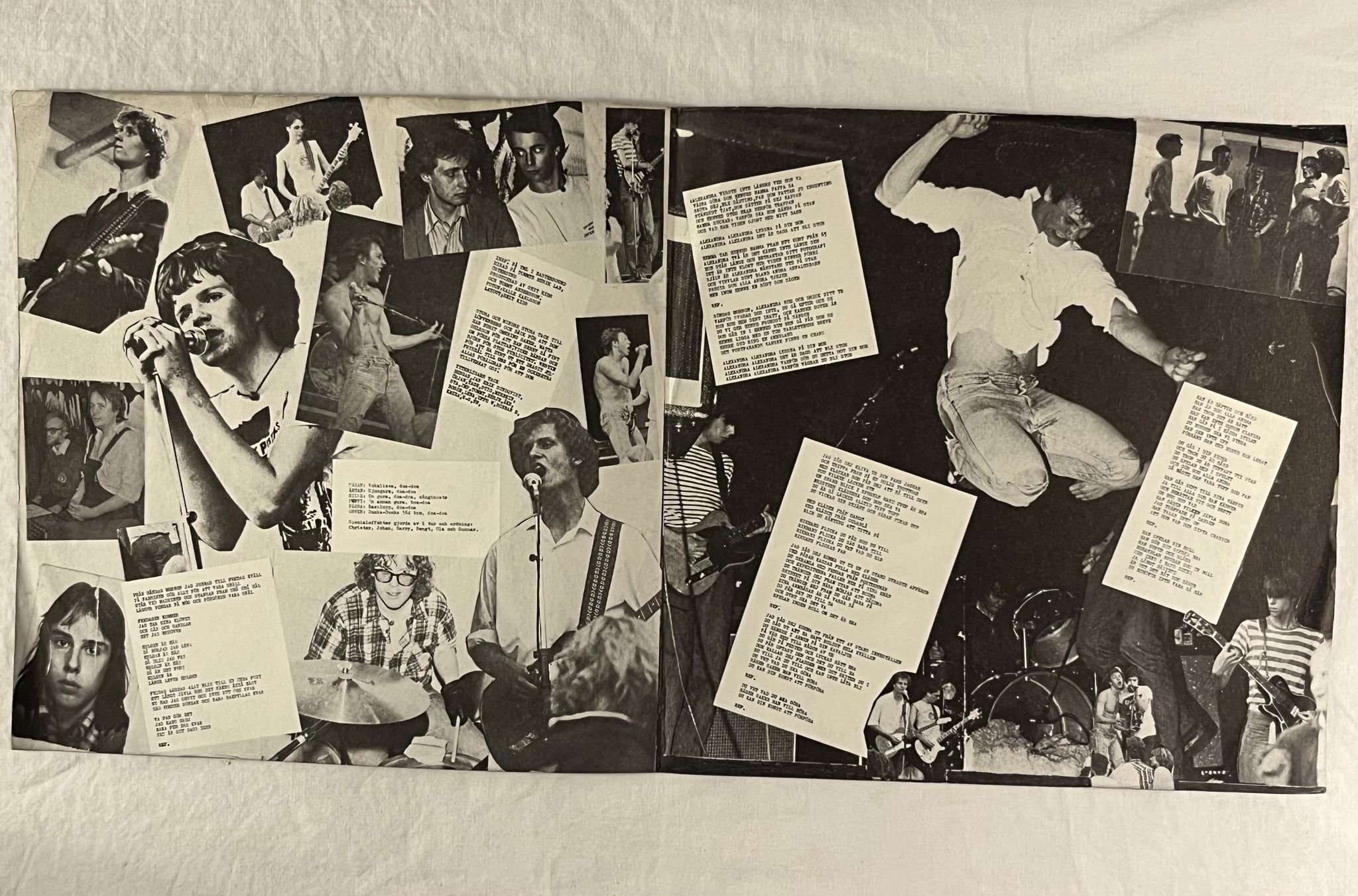 Omslagsbild för skivan SHIT KIDS Rik Mans Flicka 7" Swe -80 JÄMTLÄNGEN MUSIK PROD JMP 007 *** Punk ***