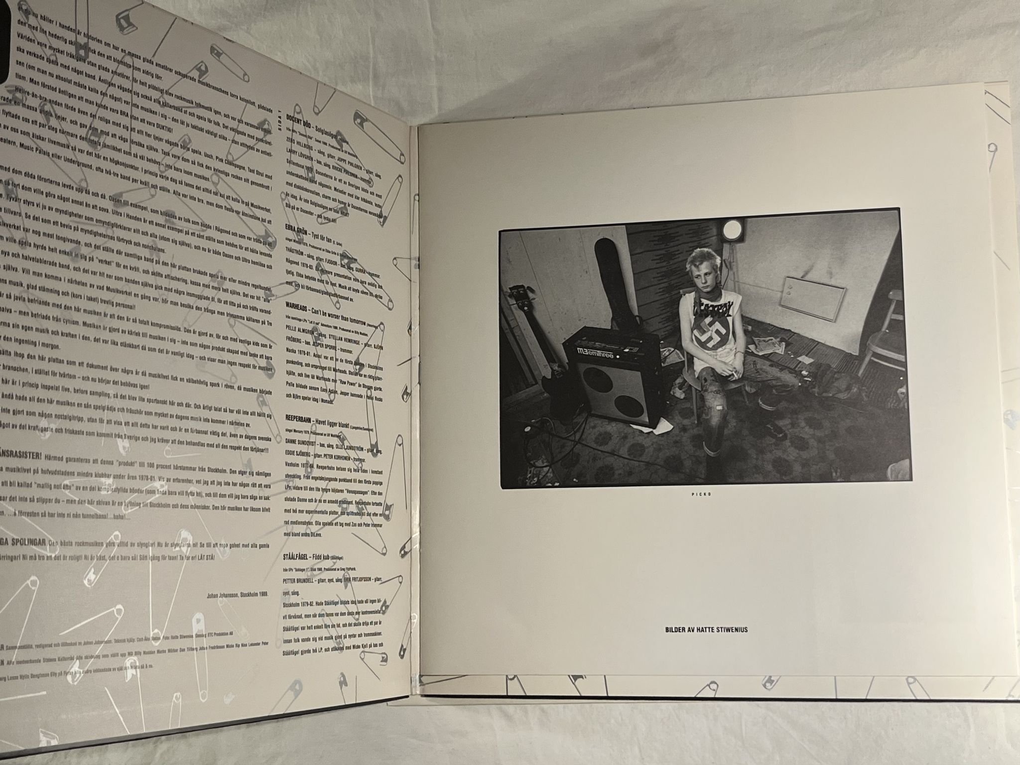 Omslagsbild för skivan V/A Ståkkålmsjävlar 1978-1981 LP -89 Swe MNW MNWP 182