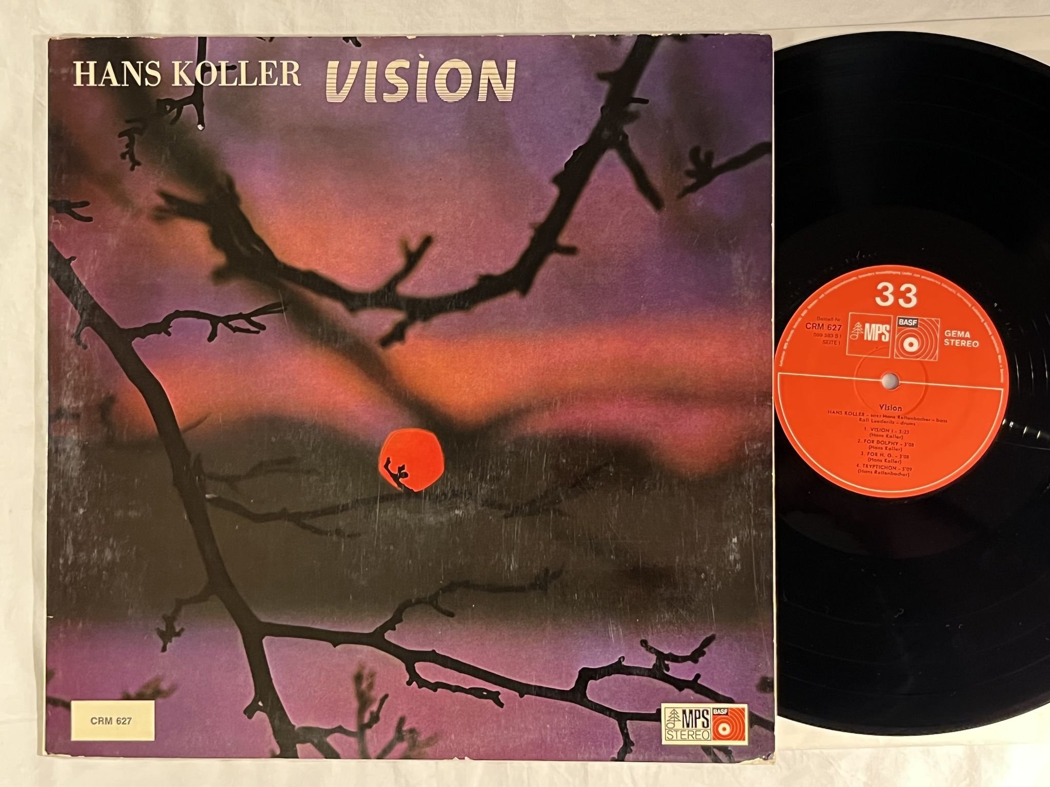 Omslagsbild för skivan HANS KOLLER vision LP -66 Ger SABA SB 15100 ST